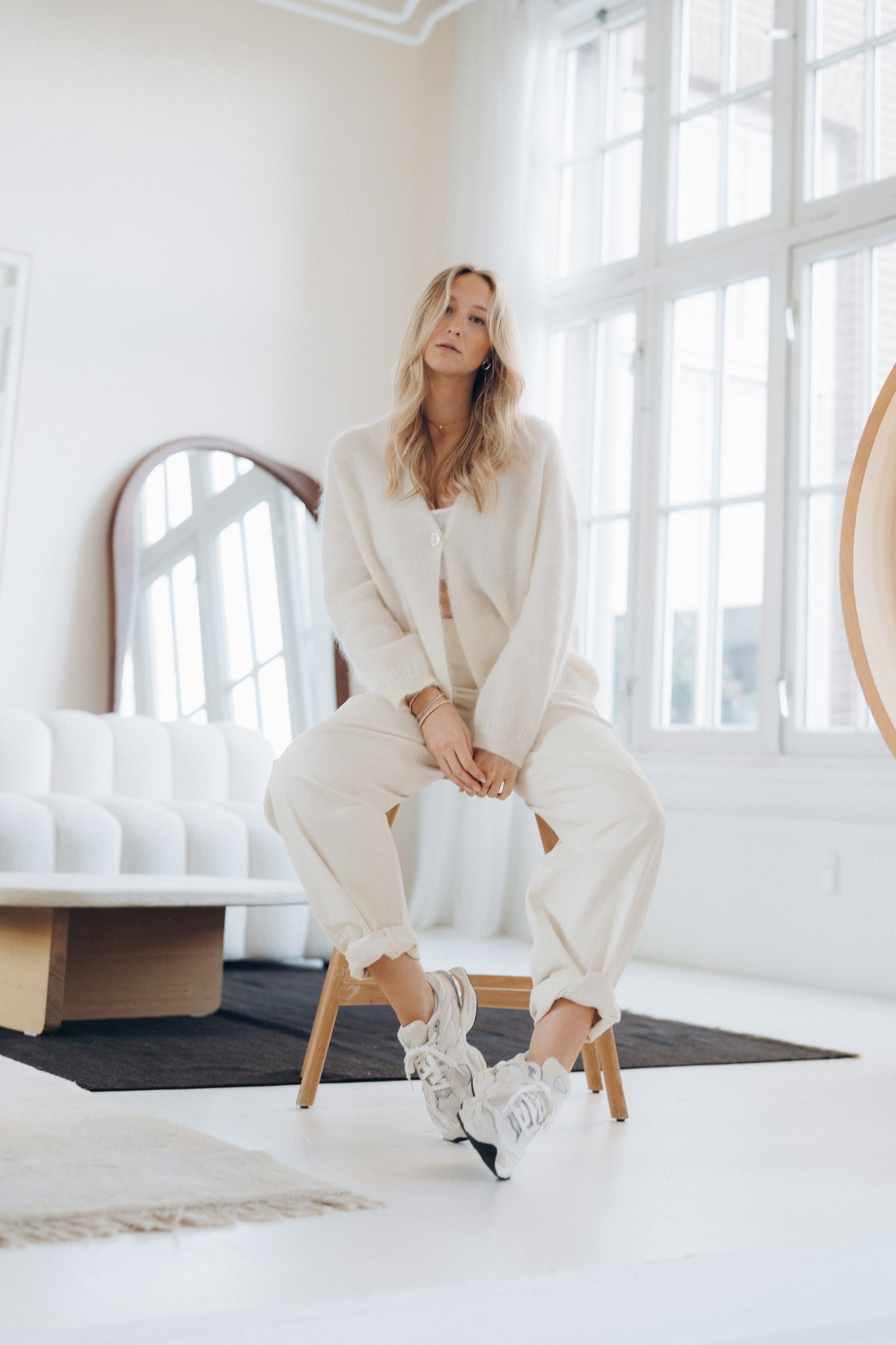 Cardigan "LilliDLL" creme