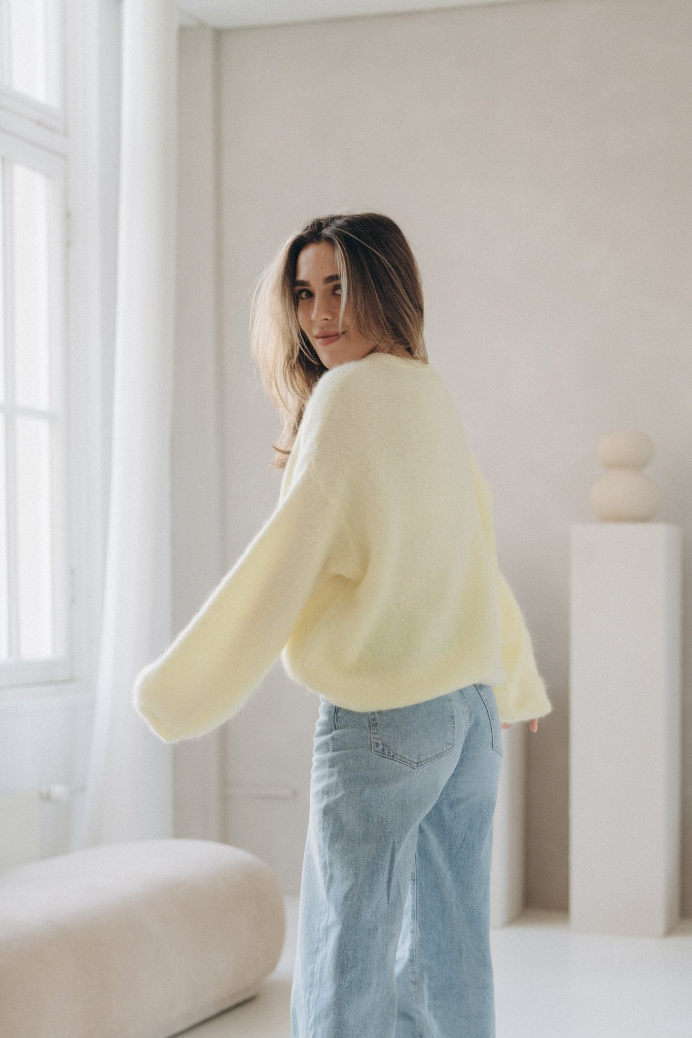 Pullover „BrunaDLL“ light lemon - Dein Lieblingsladen Concept