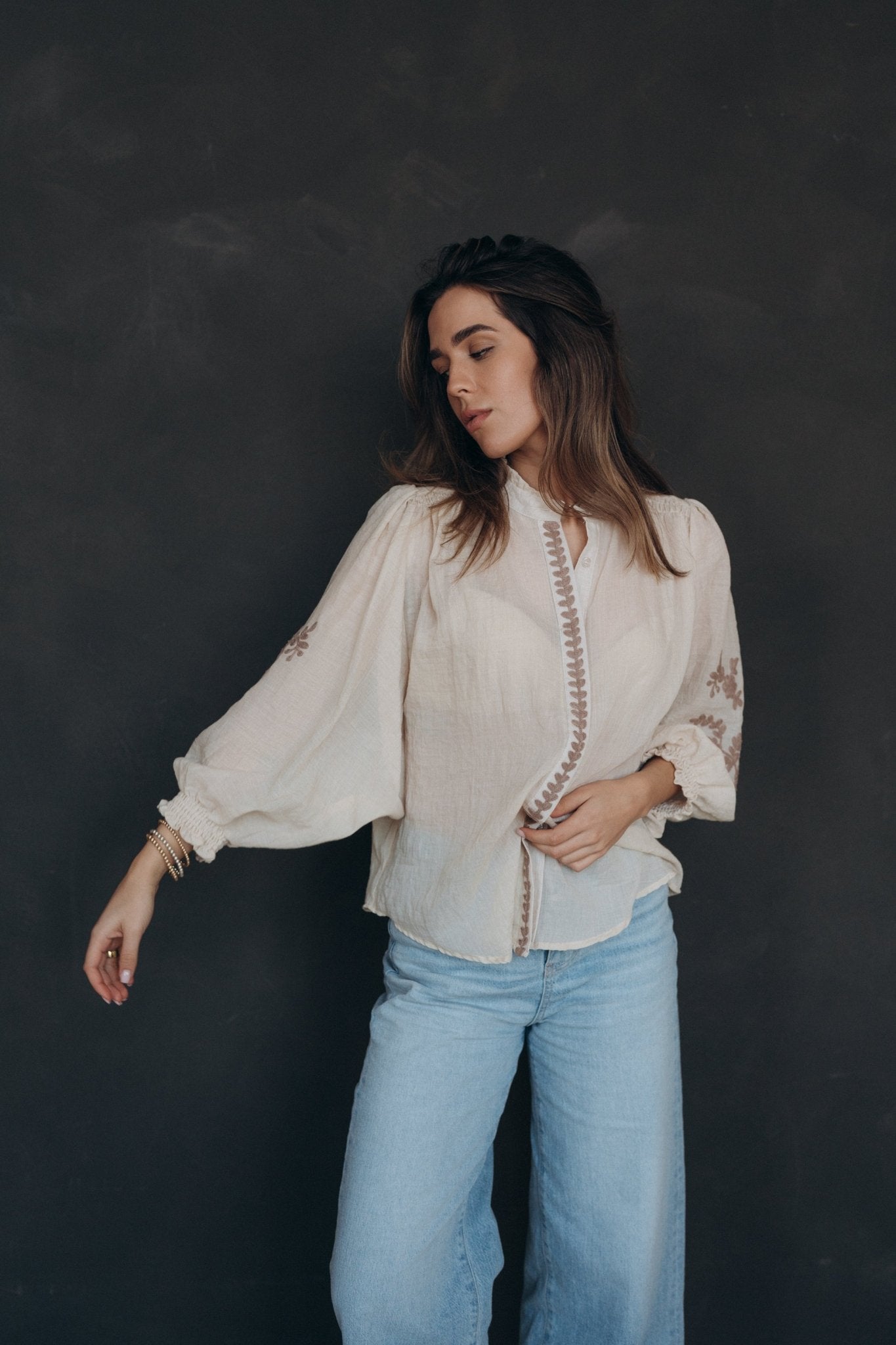 Bluse "LucyDLL" soft sand - Dein Lieblingsladen Concept