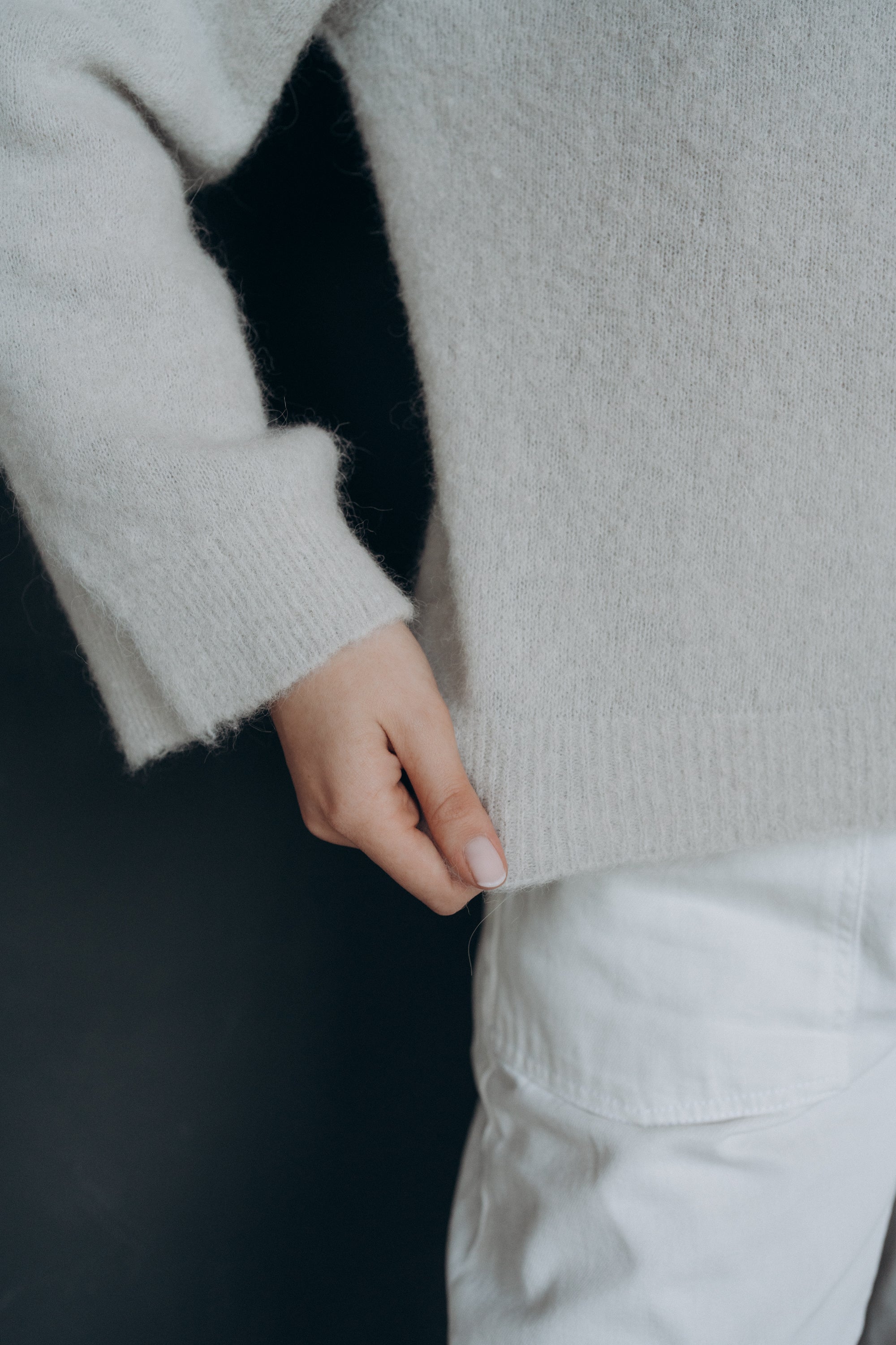 Pullover "SelaDLL" cloud dancer