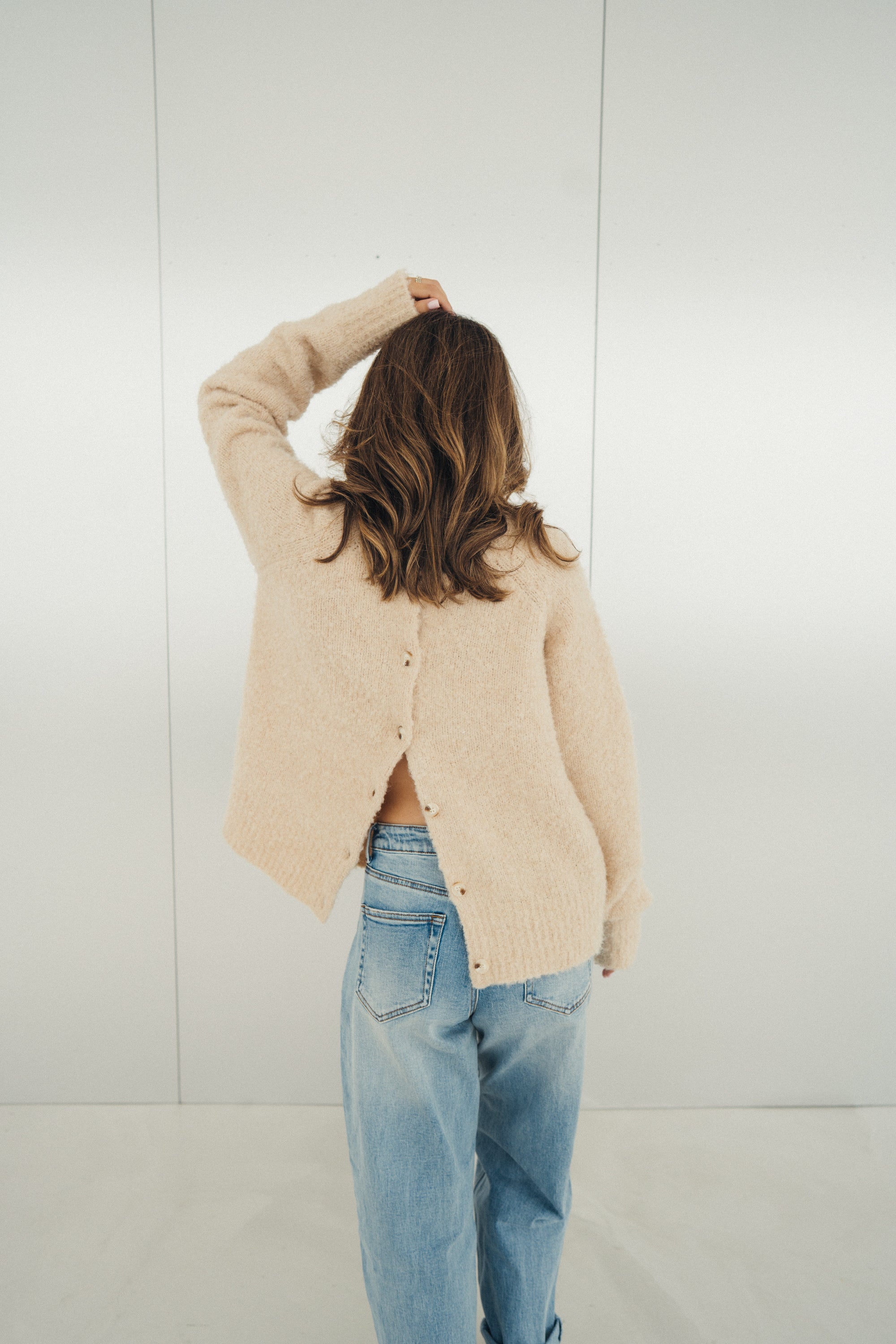 Cardigan "ThuridDLL" biscuit