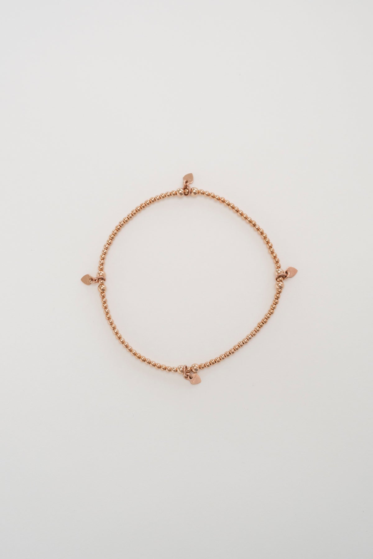 Flex Bracelet "2mm with Heart Charm"