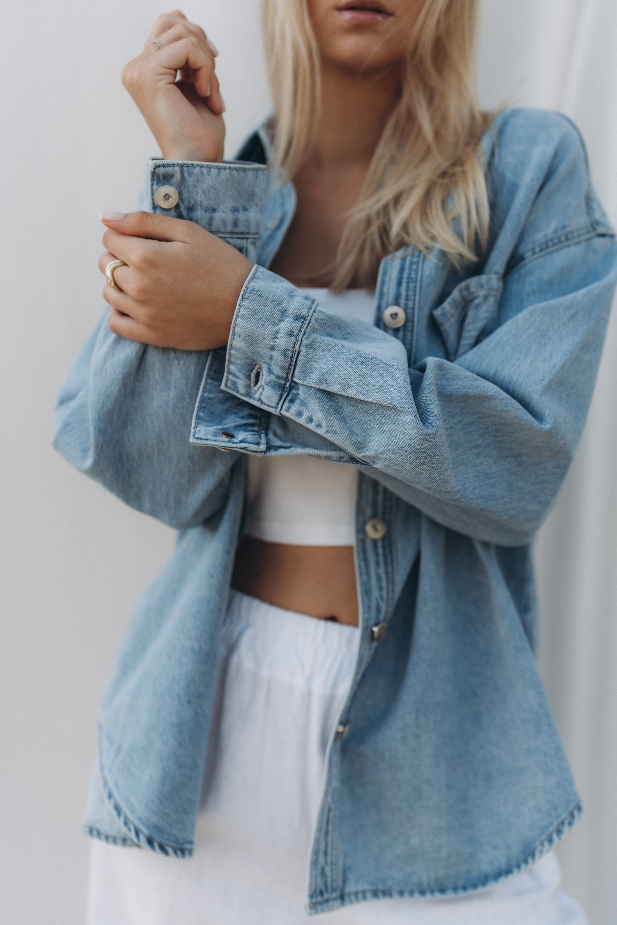 Jeanshemd "MiaDLL" jeansblue