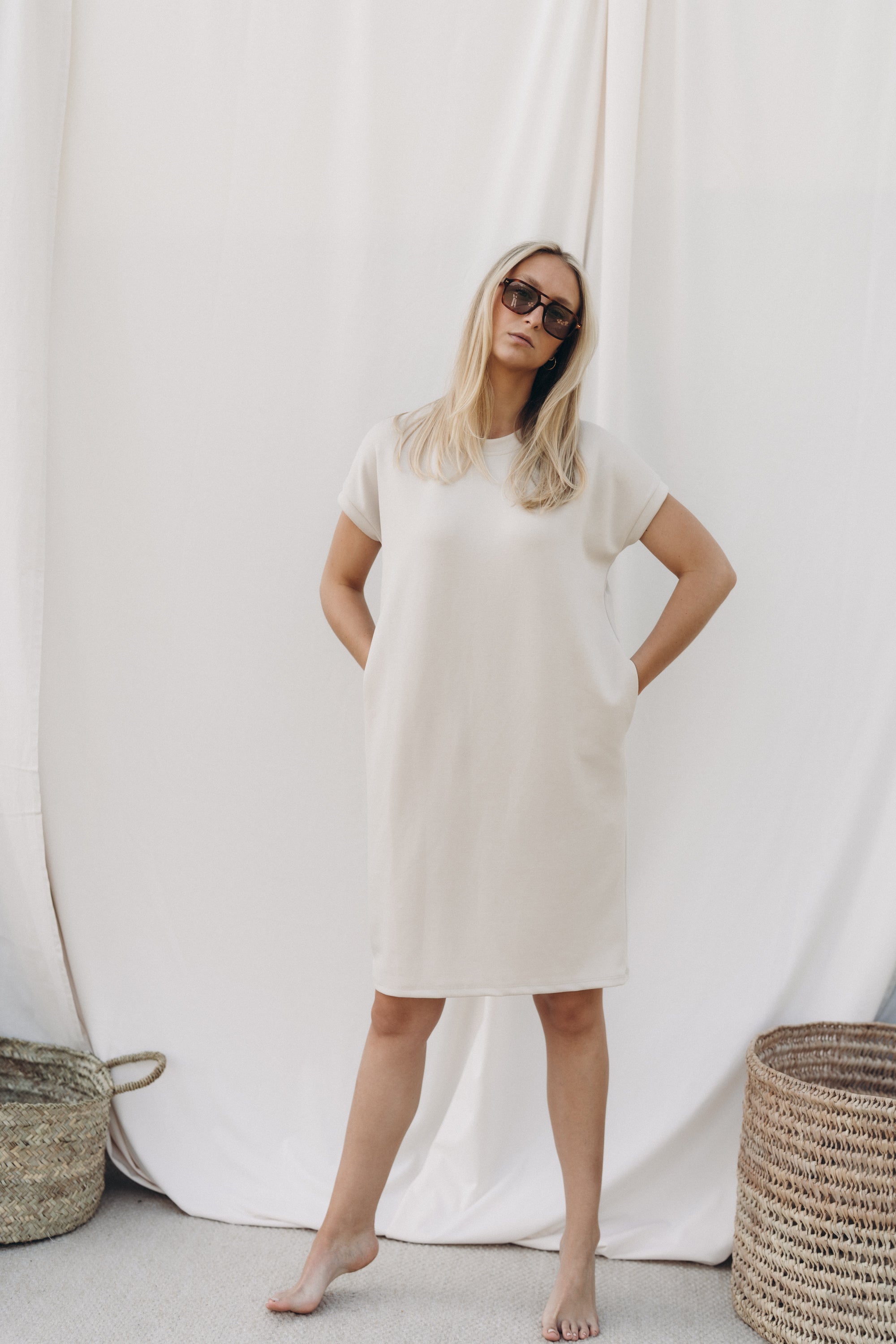 Kleid "MilenaDLL" light stone