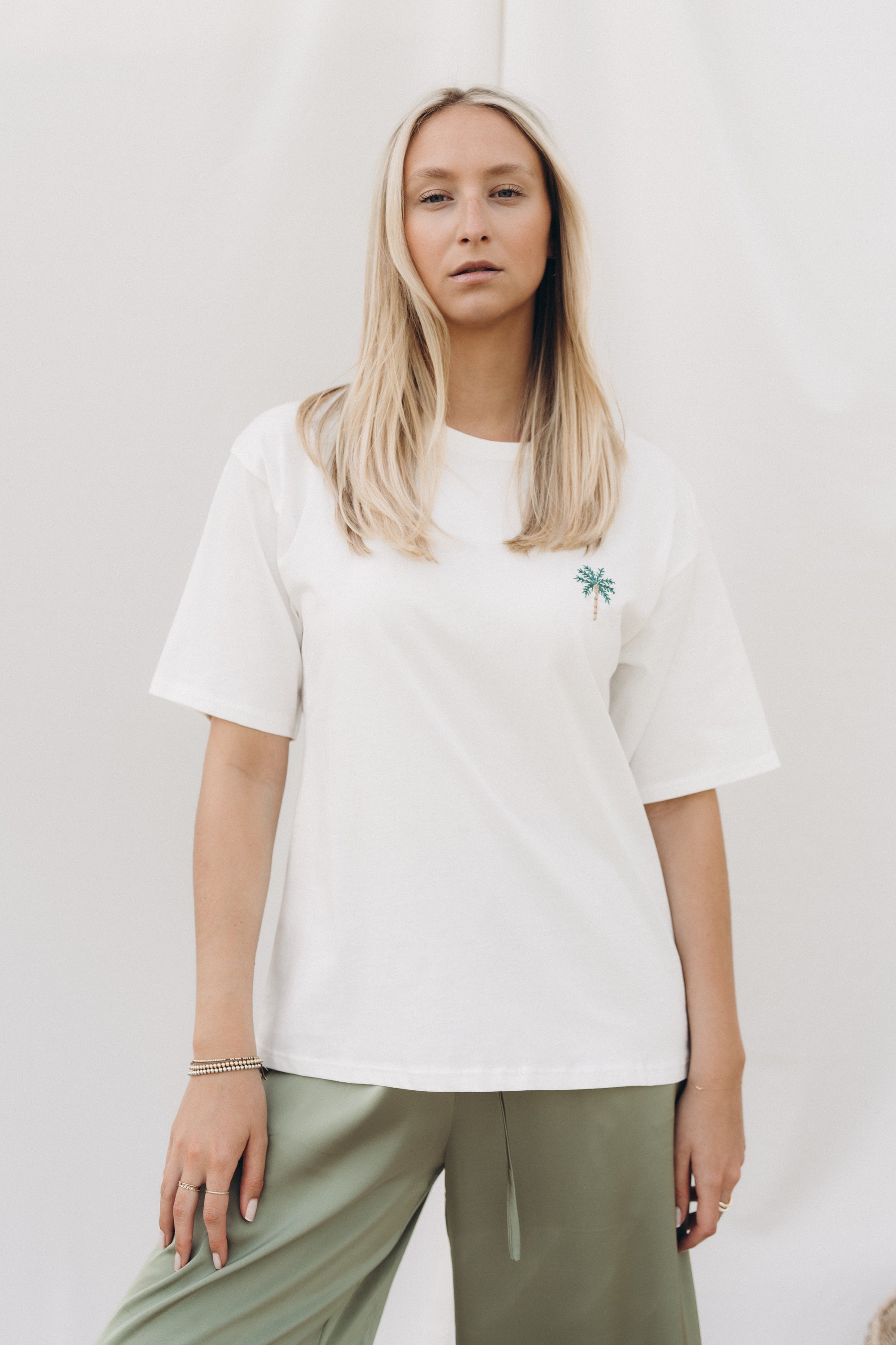 T-Shirt "PalmDLL" white