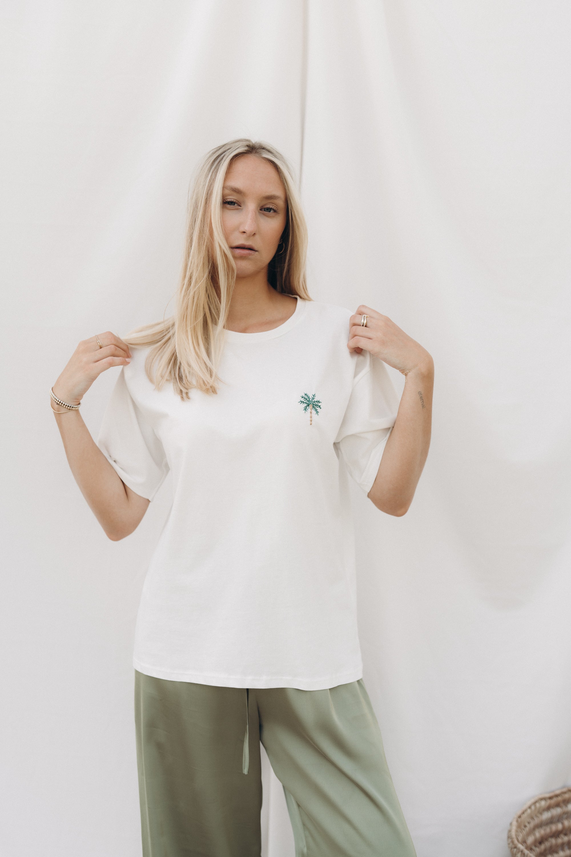 T-Shirt "PalmDLL" white