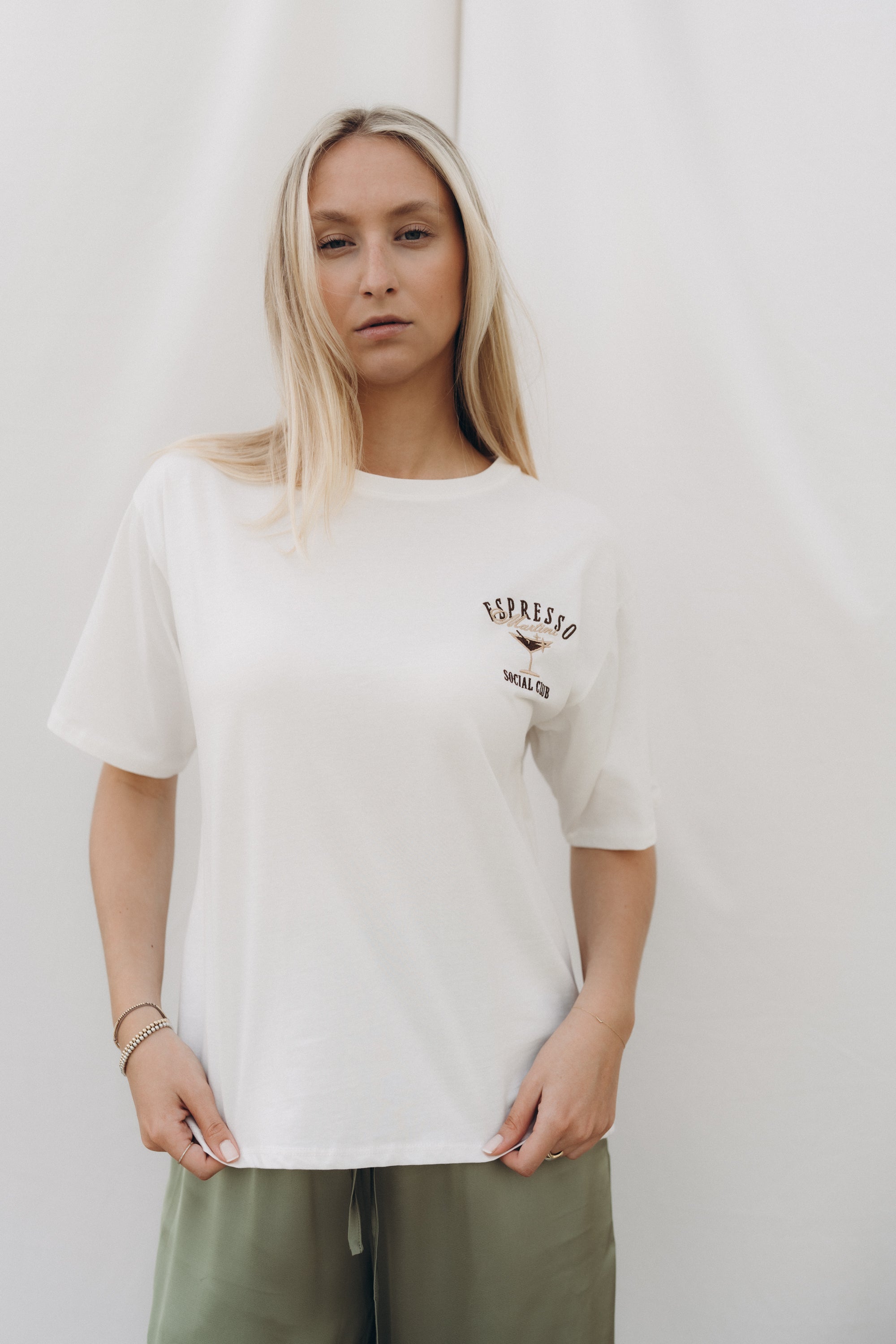 T-Shirt "EspressoDLL" white