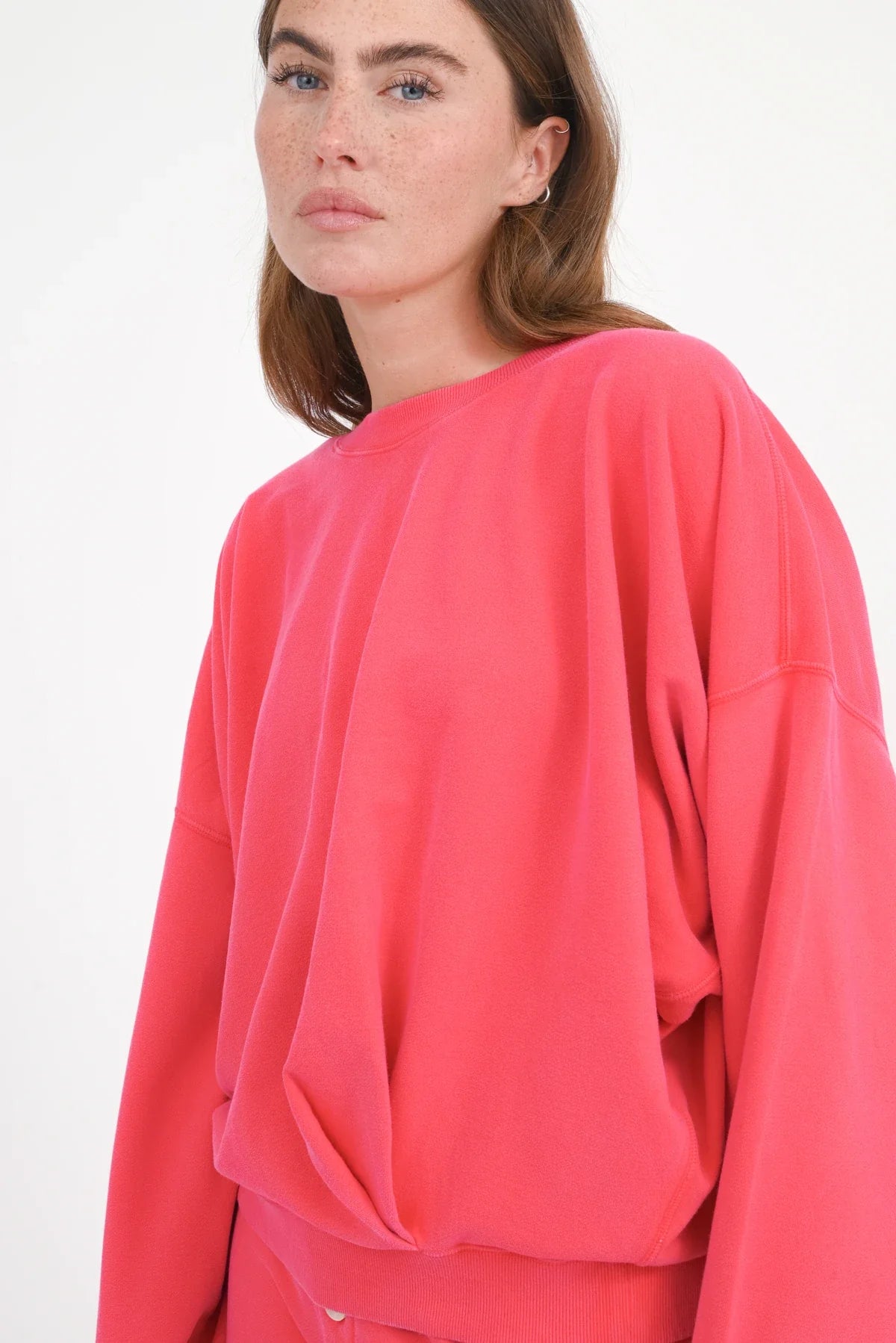 Sweatshirt "Belly" geranium