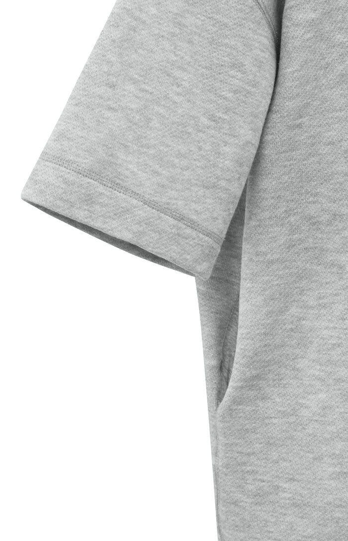 Sweatkleid mit Rundhalsausschnitt