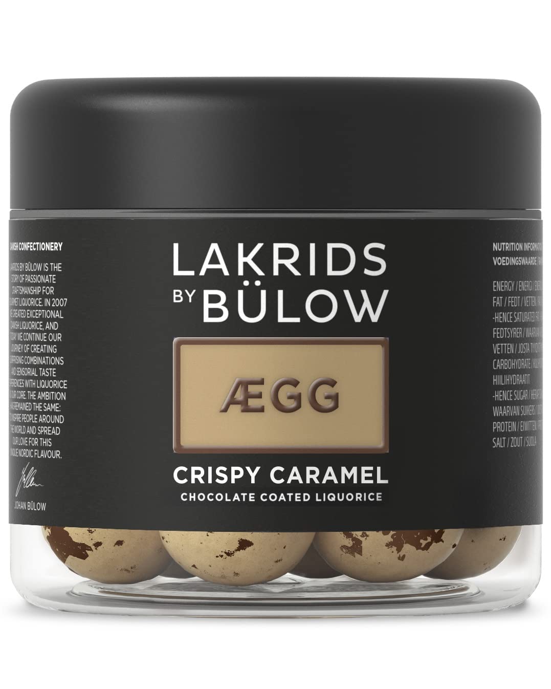 Lakritz „Small Egg Crispy Caramel“
