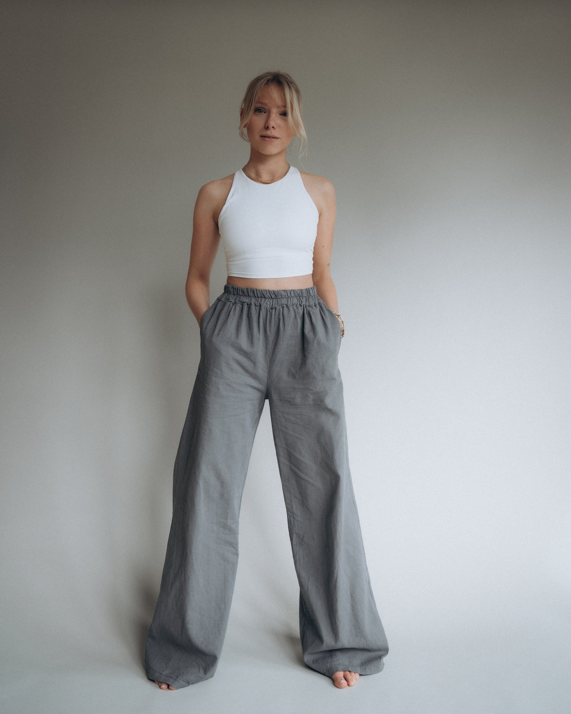 Leinenhose „StineDLL“ antra