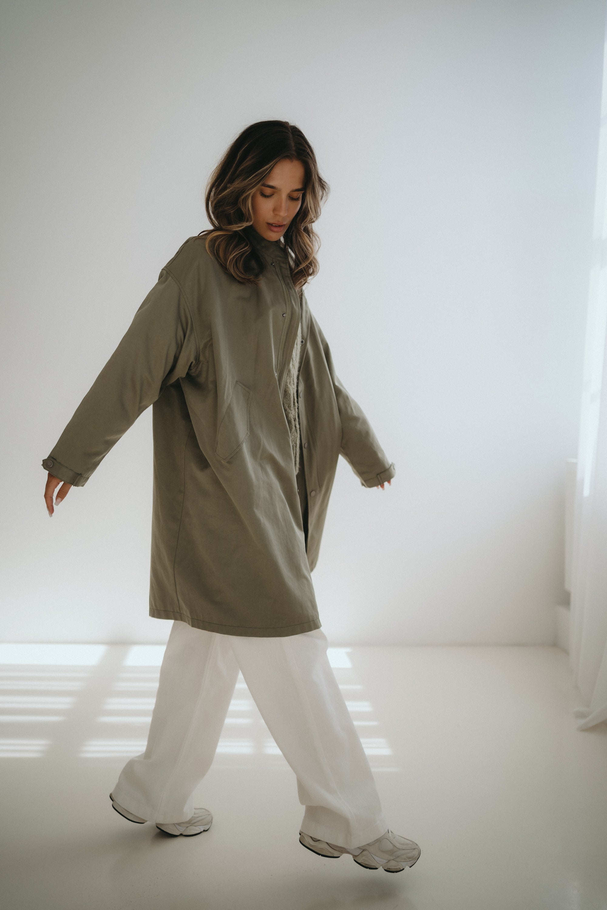 Trenchcoat „FridaDLL“ khaki