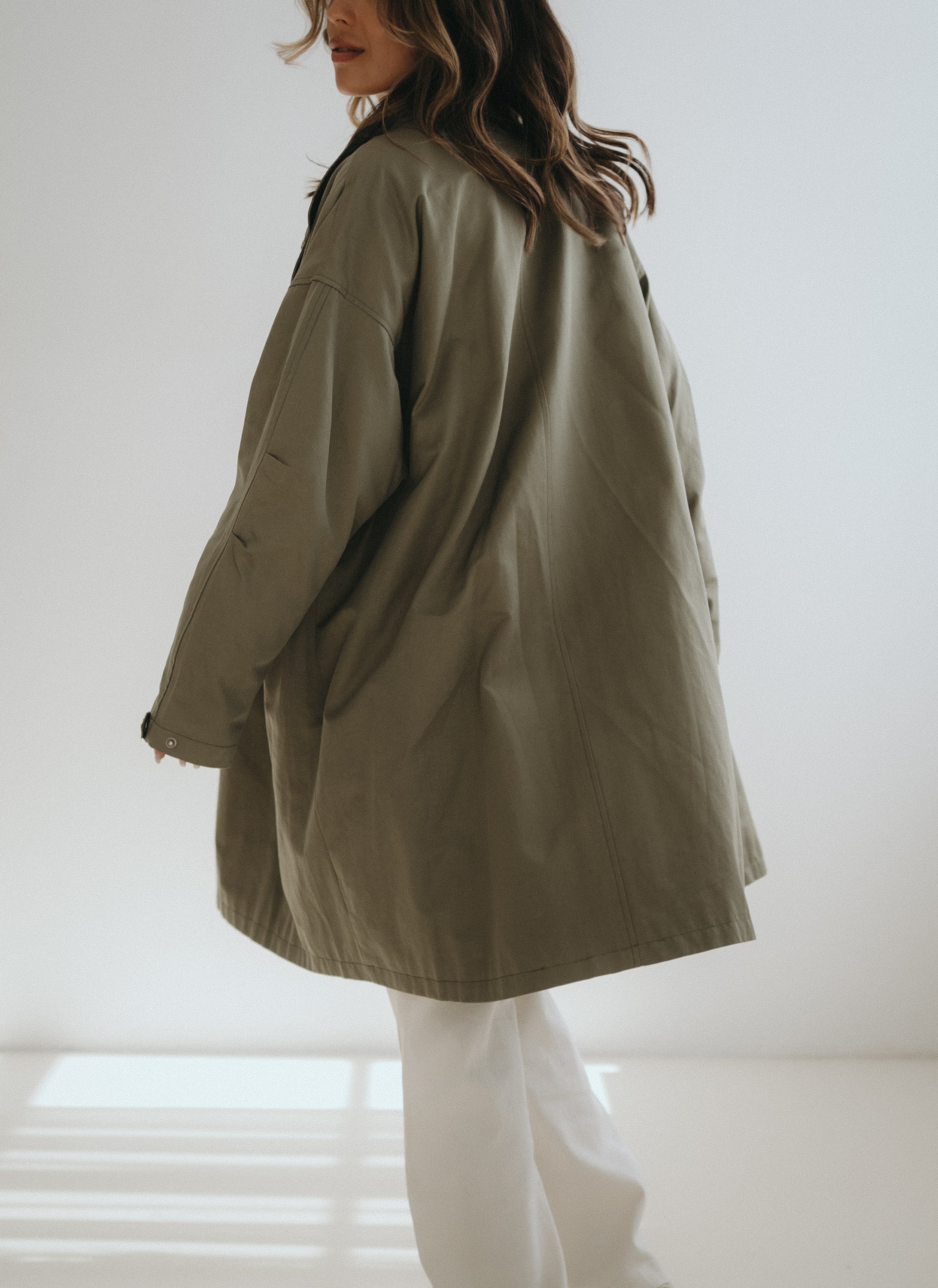 Trenchcoat „FridaDLL“ khaki