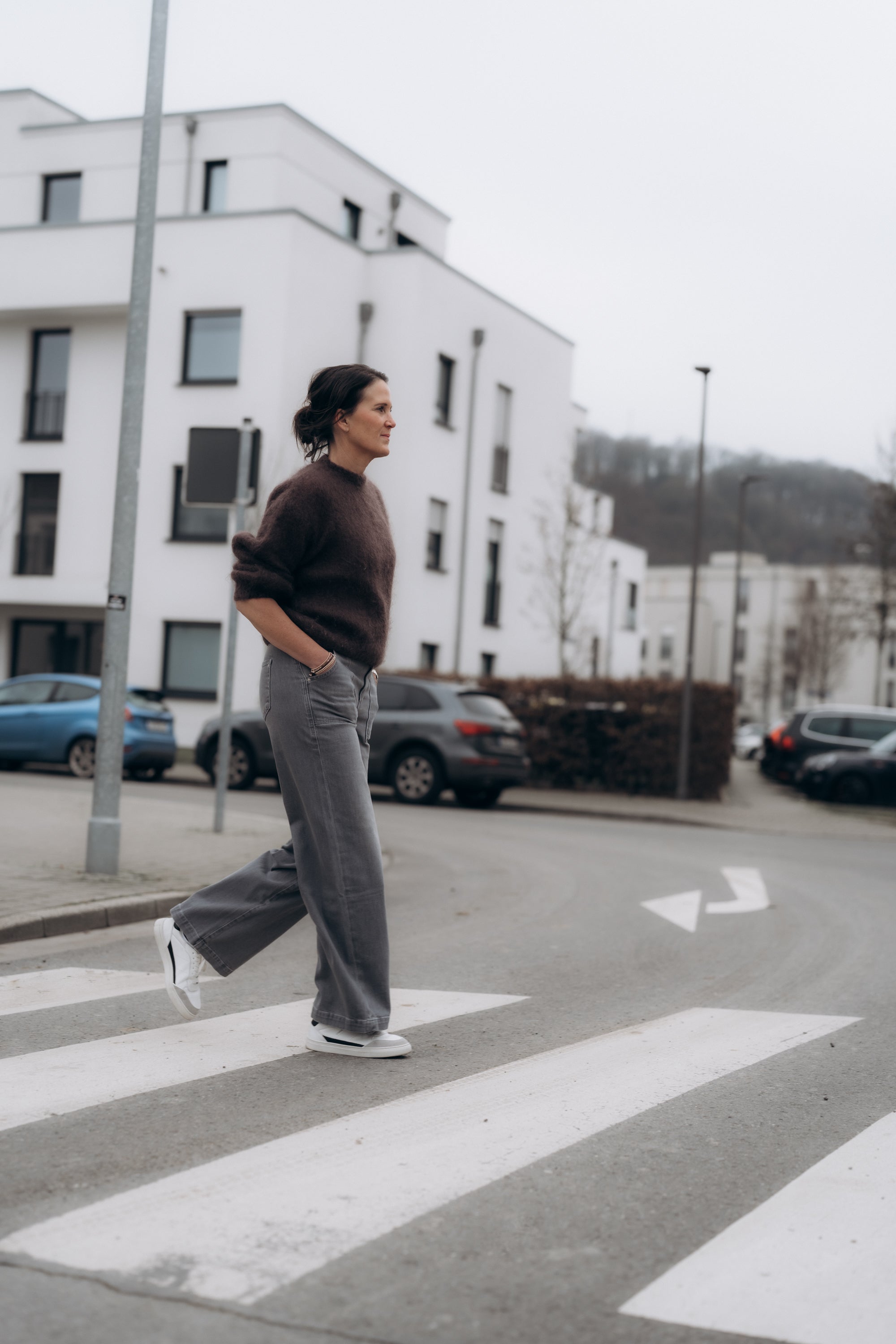 Pullover „JanneDLL“ mokka