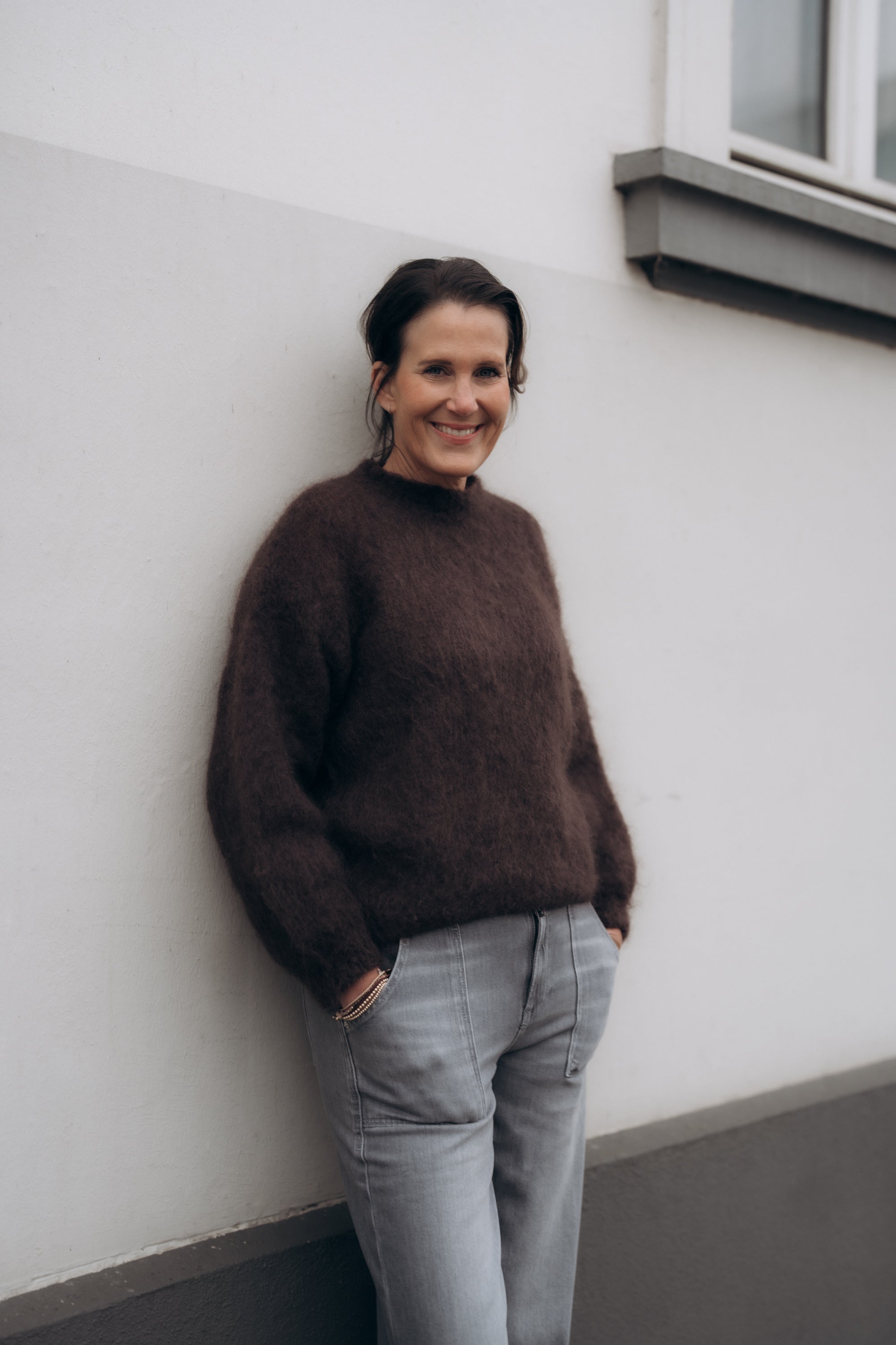 Pullover „JanneDLL“ mokka