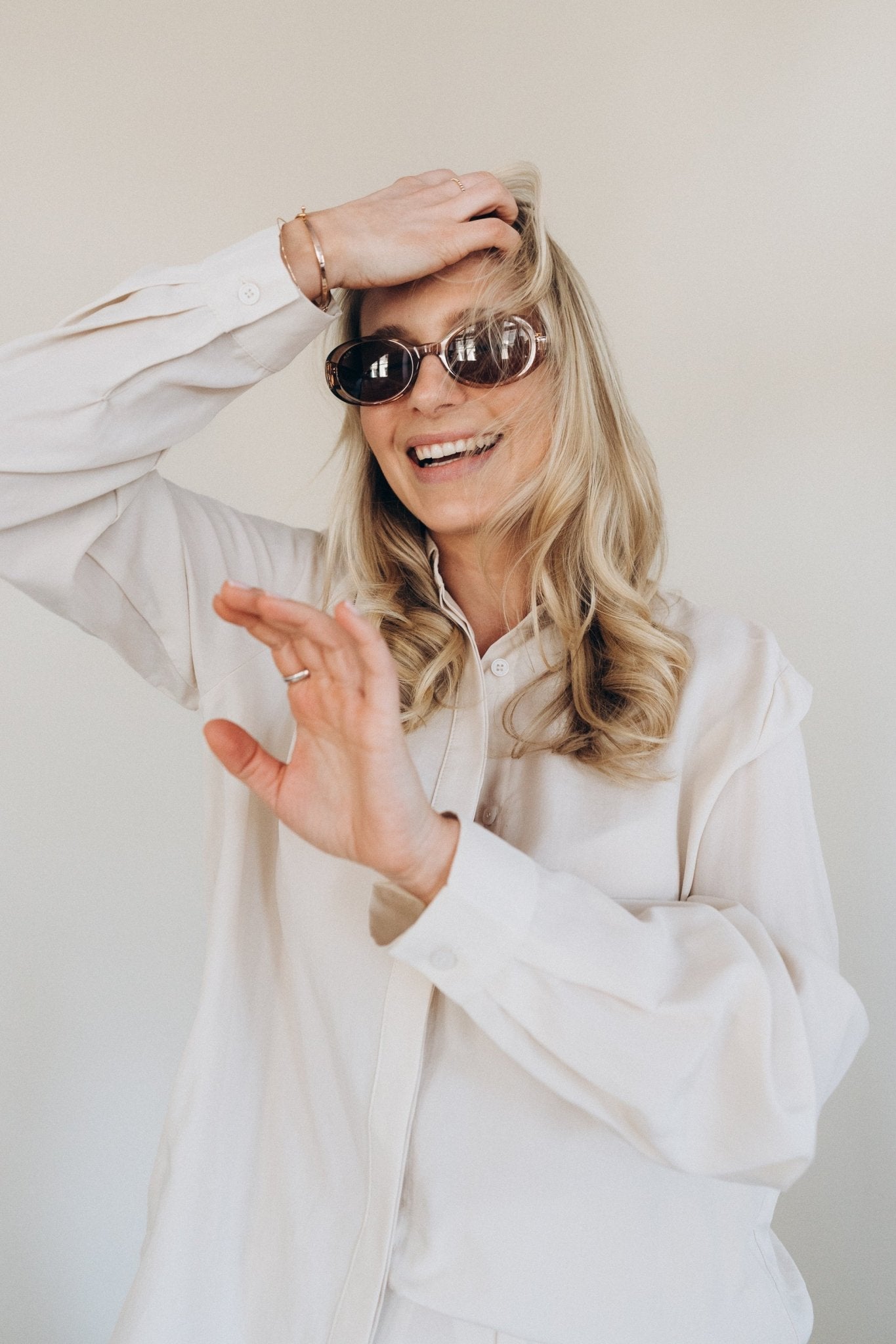 Bluse „DoriDLL“ cream - Dein Lieblingsladen Concept