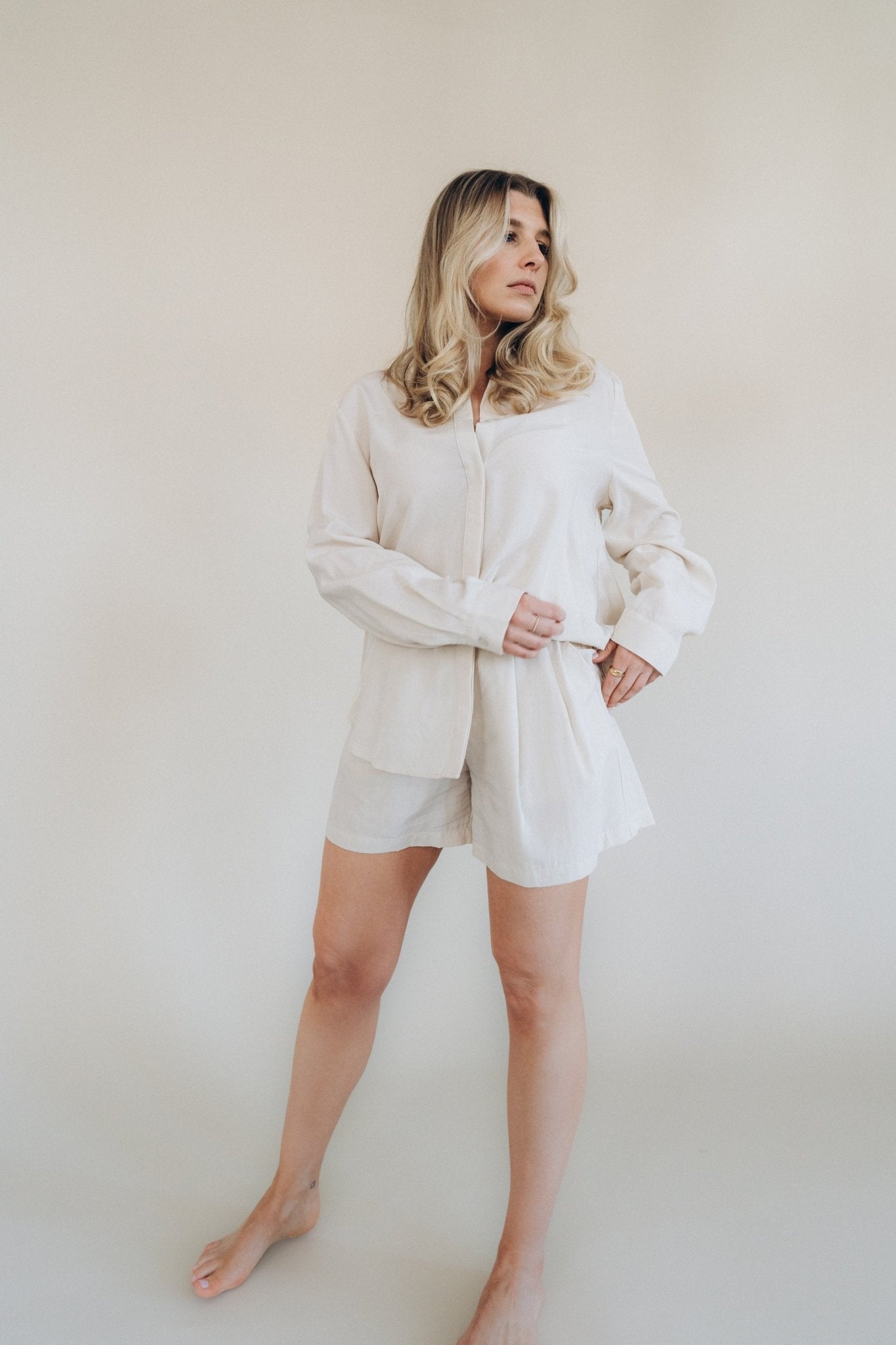 Shorts „DeeleDLL“ cream - Dein Lieblingsladen Concept