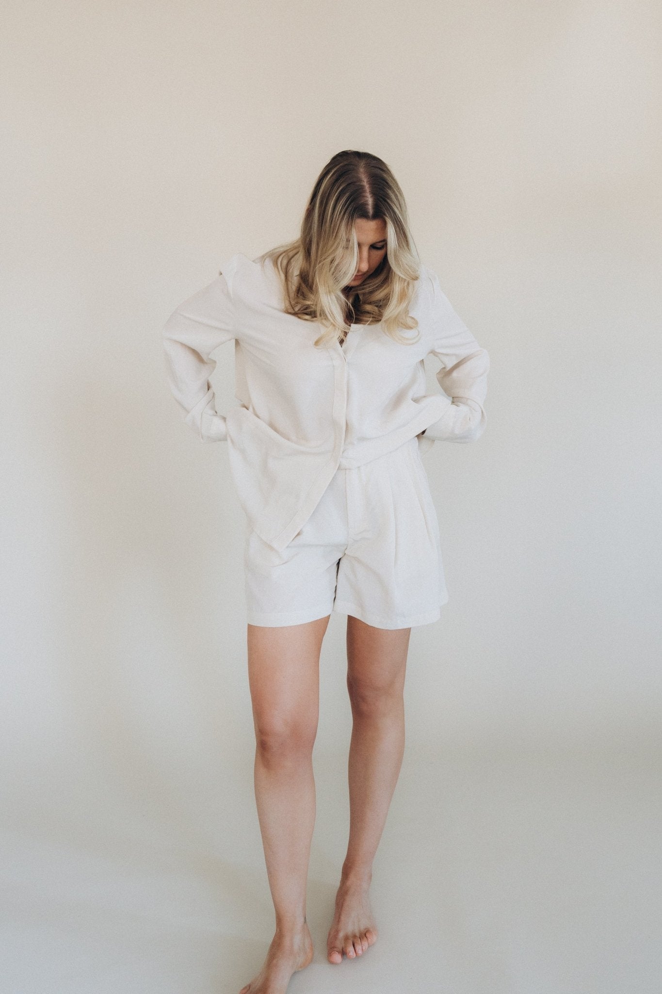 Shorts „DeeleDLL“ cream - Dein Lieblingsladen Concept