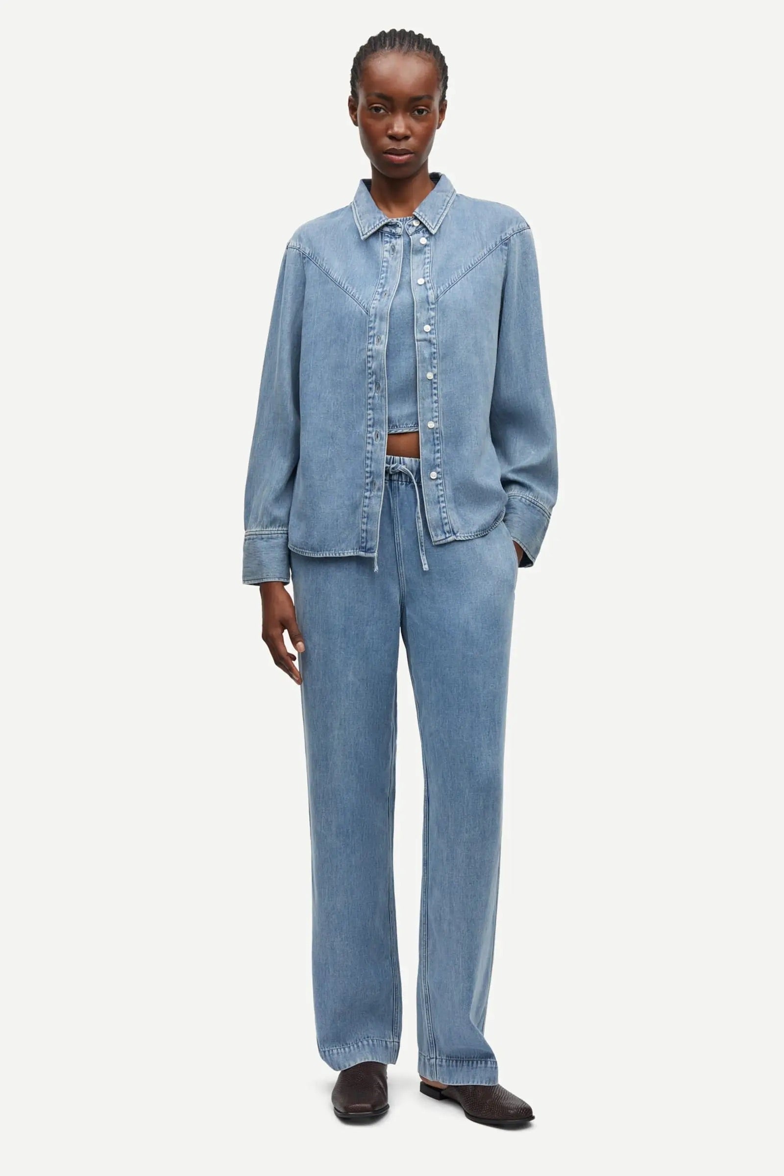 Jeanshemd „Samos“