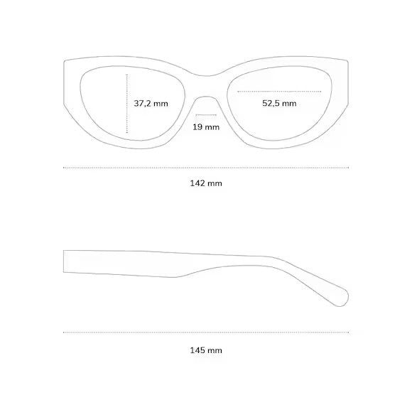 Sonnenbrille „Lyon All Black“