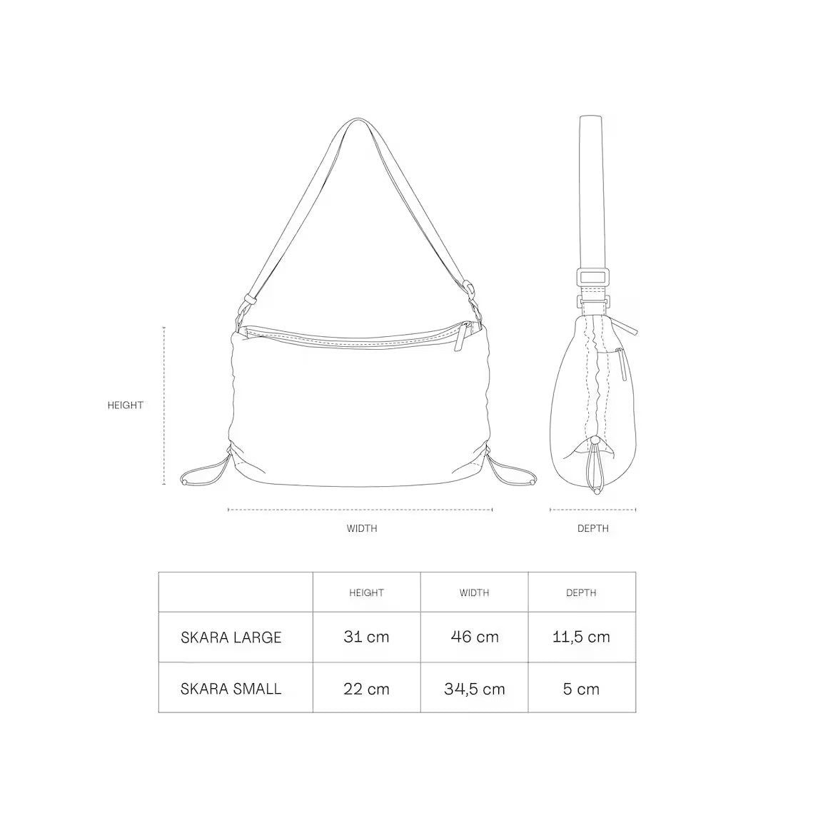 Crossbosy Bag „Skara Small“