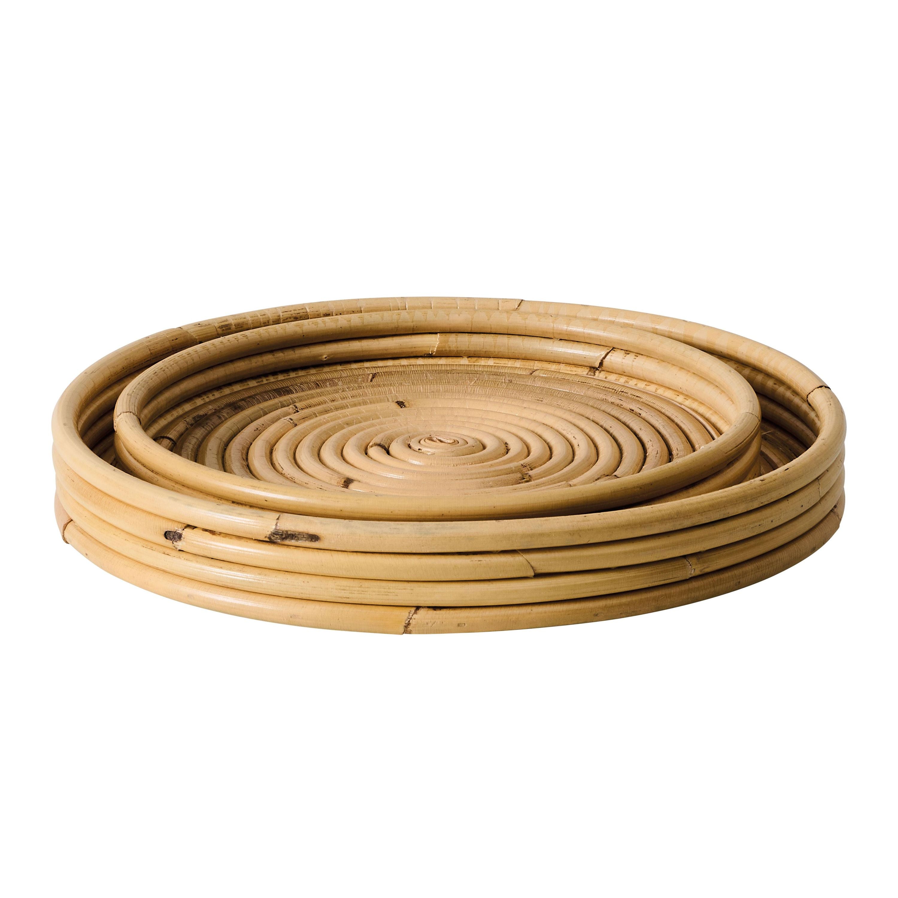 Rattan-Tablett „S“
