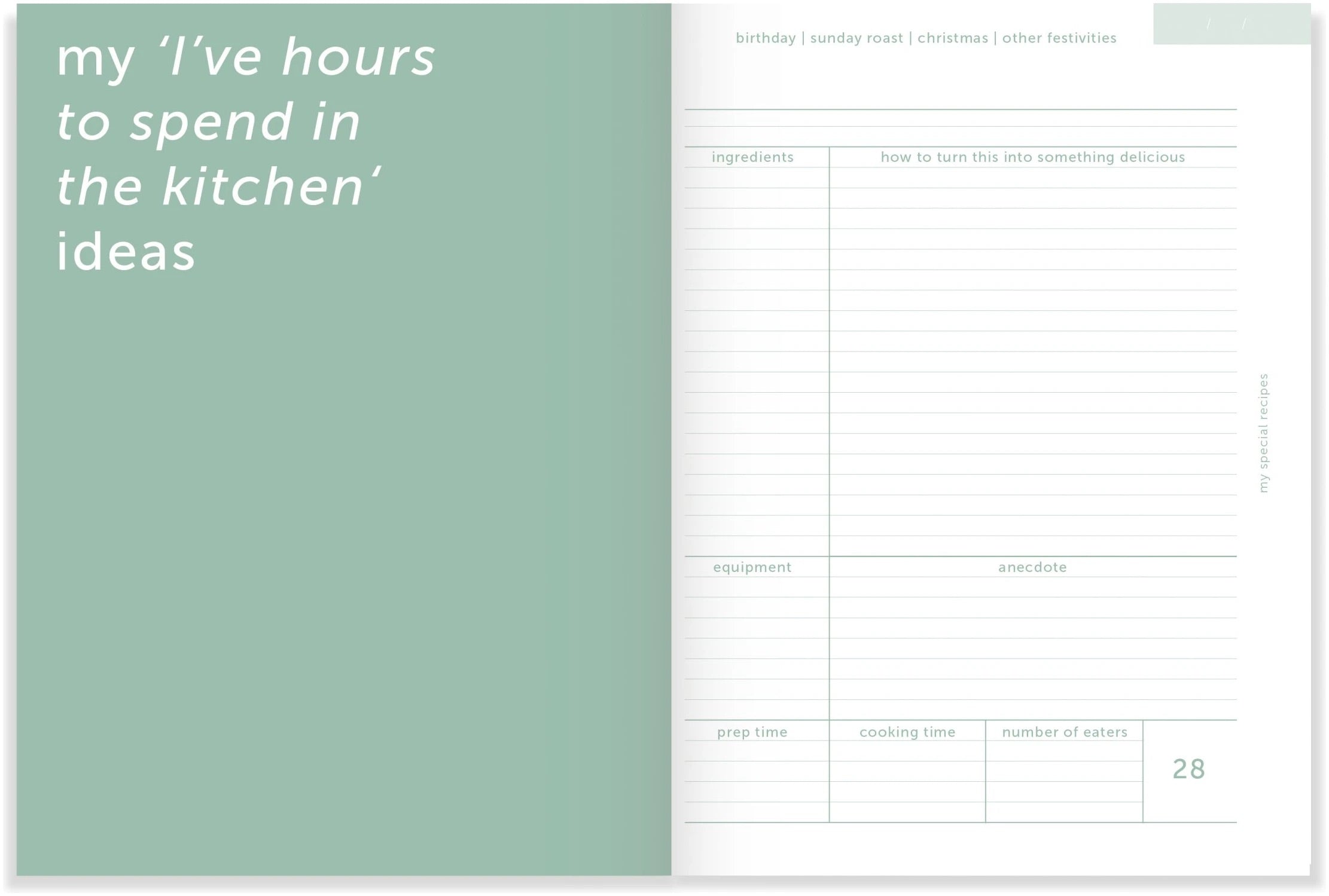 Kitchen Journal
