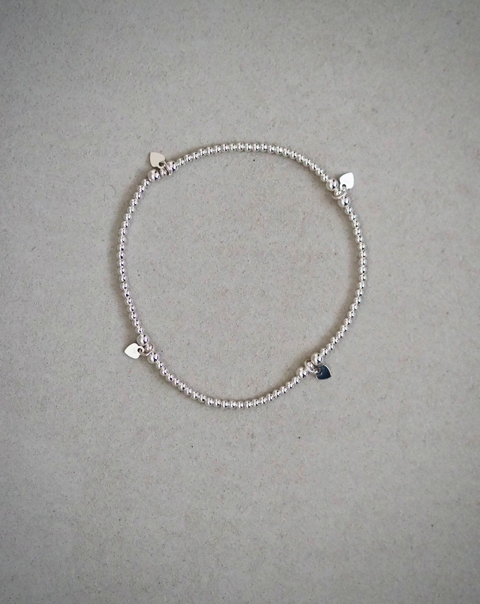 Flex - Armband „2mm mit Herzchen“ - Dein Lieblingsladen Concept