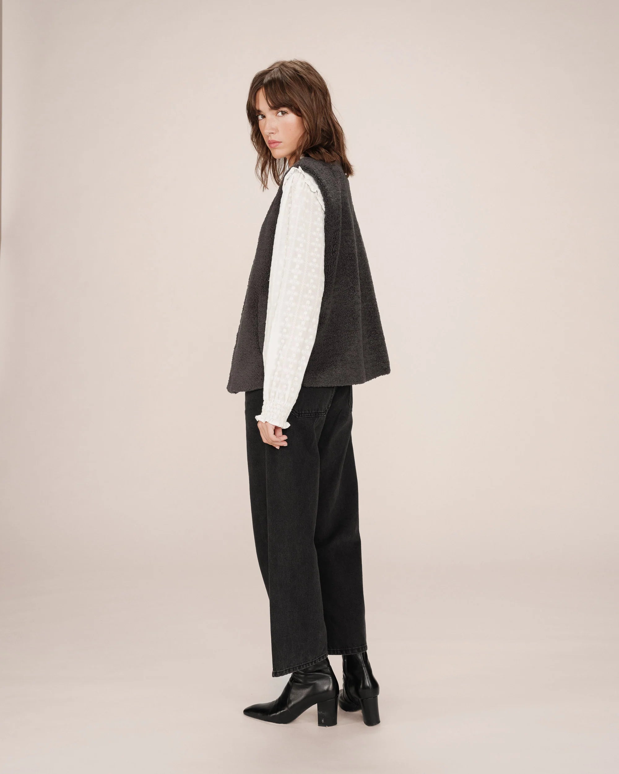 Weste "Sinatra" anthracite