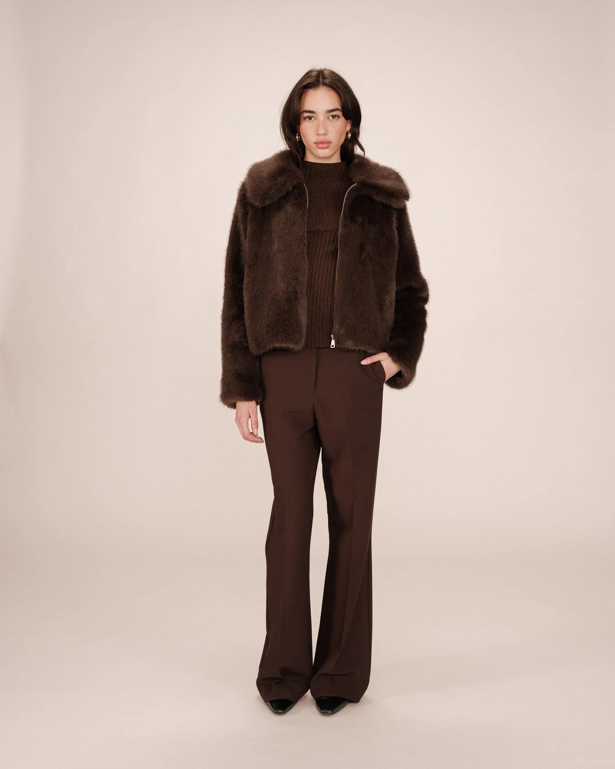 Jacke "Shonna" chocolat
