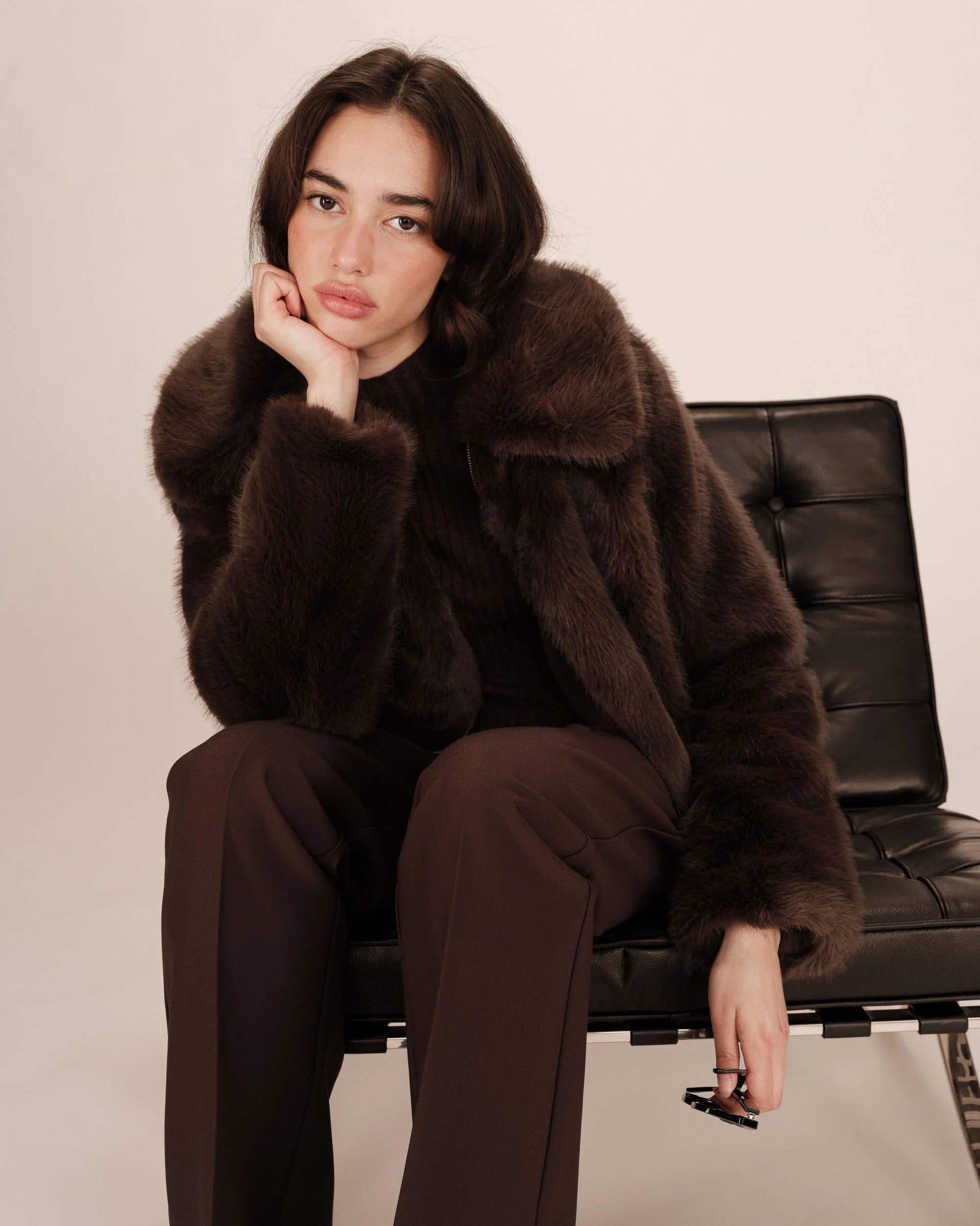 Jacke "Shonna" chocolat