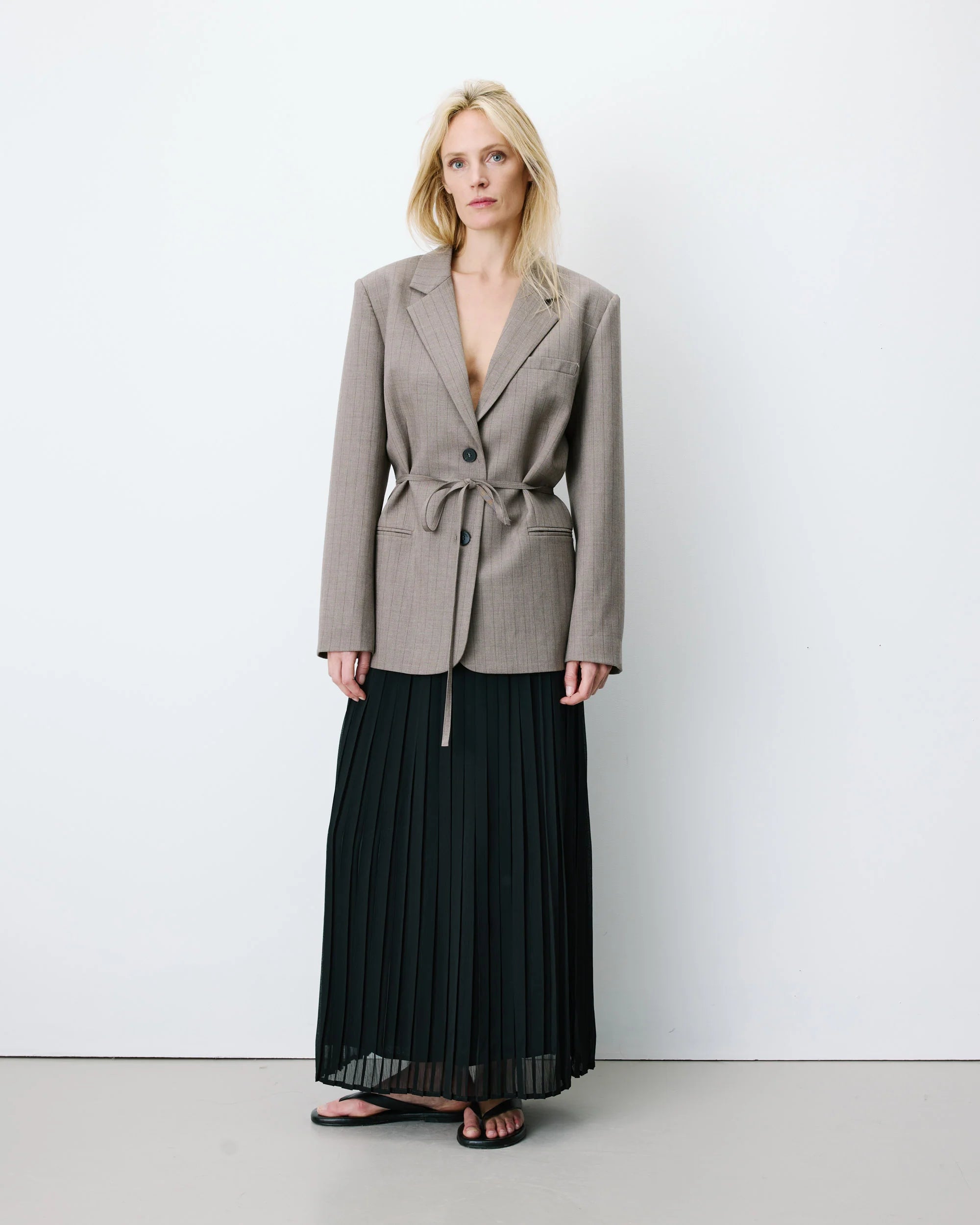 Blazer "Acario" rayure