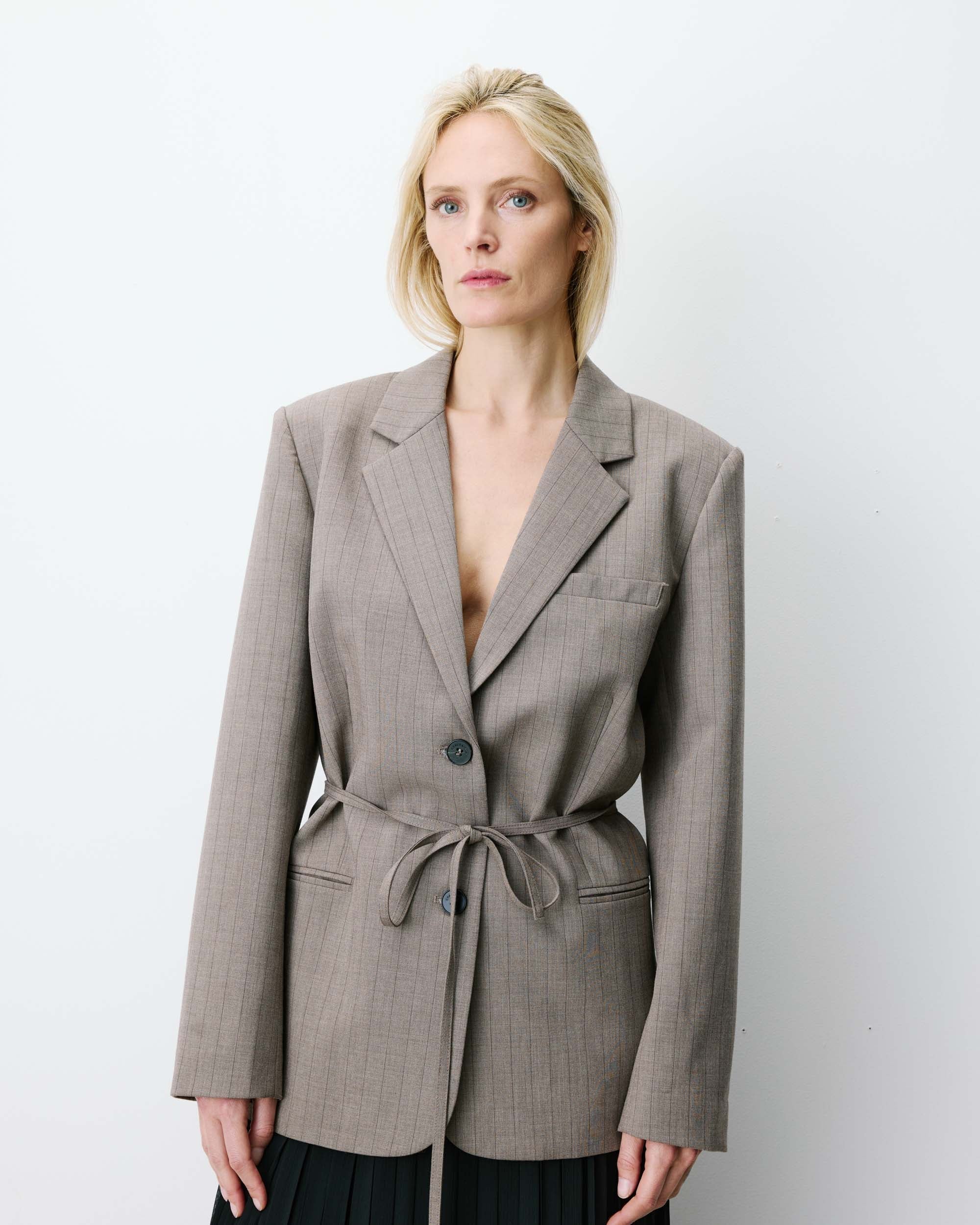 Blazer "Acario" rayure