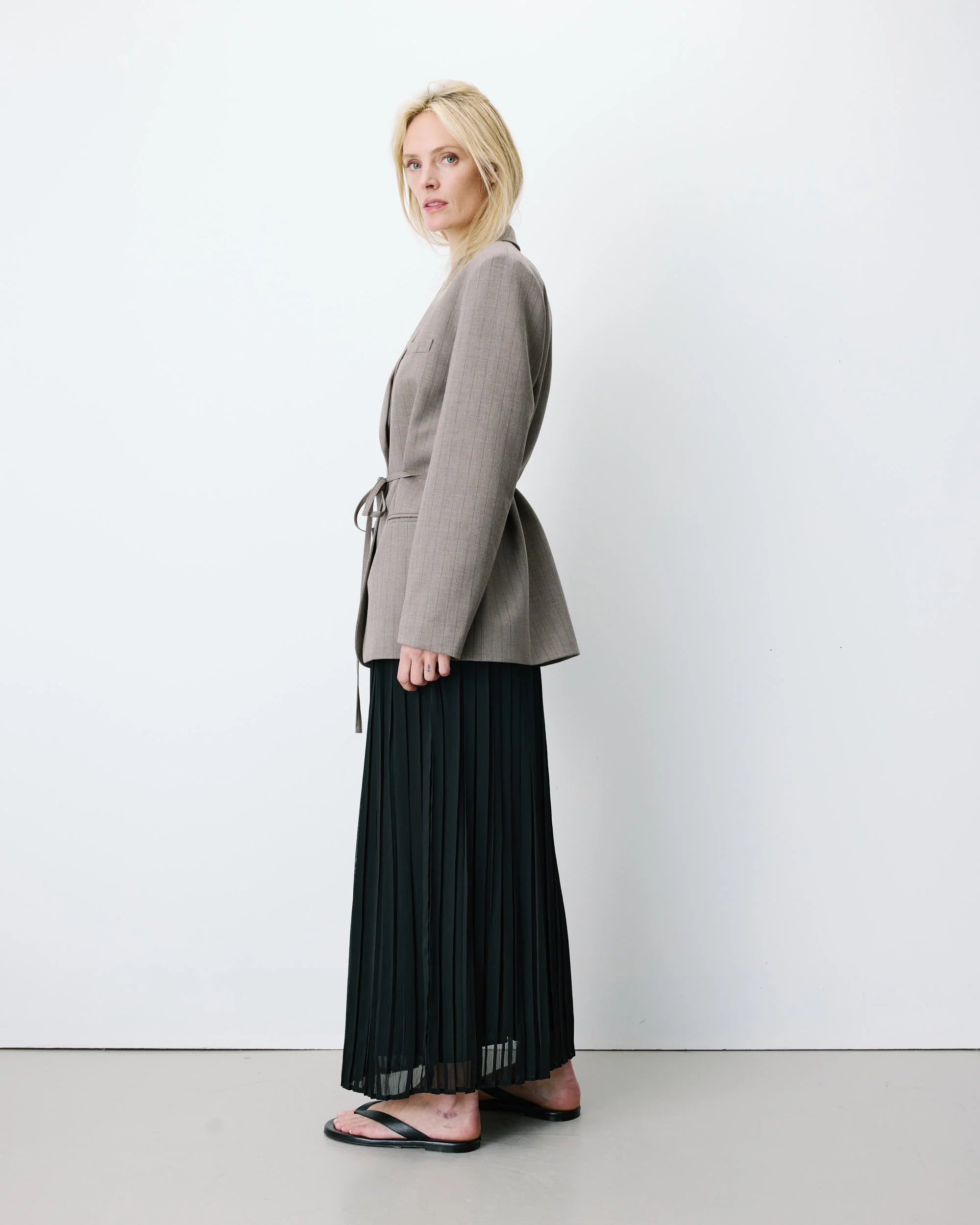 Blazer "Acario" rayure