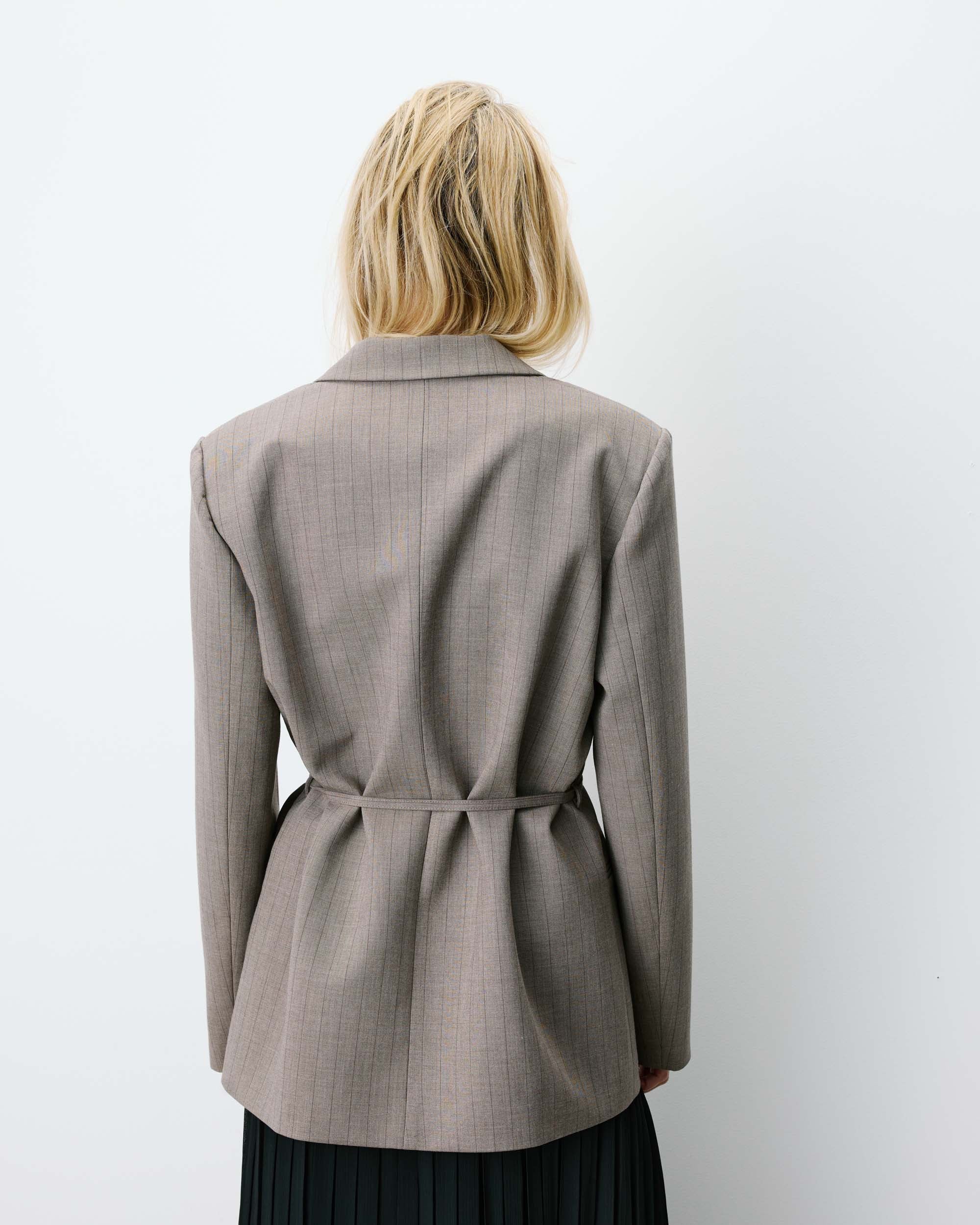 Blazer "Acario" rayure