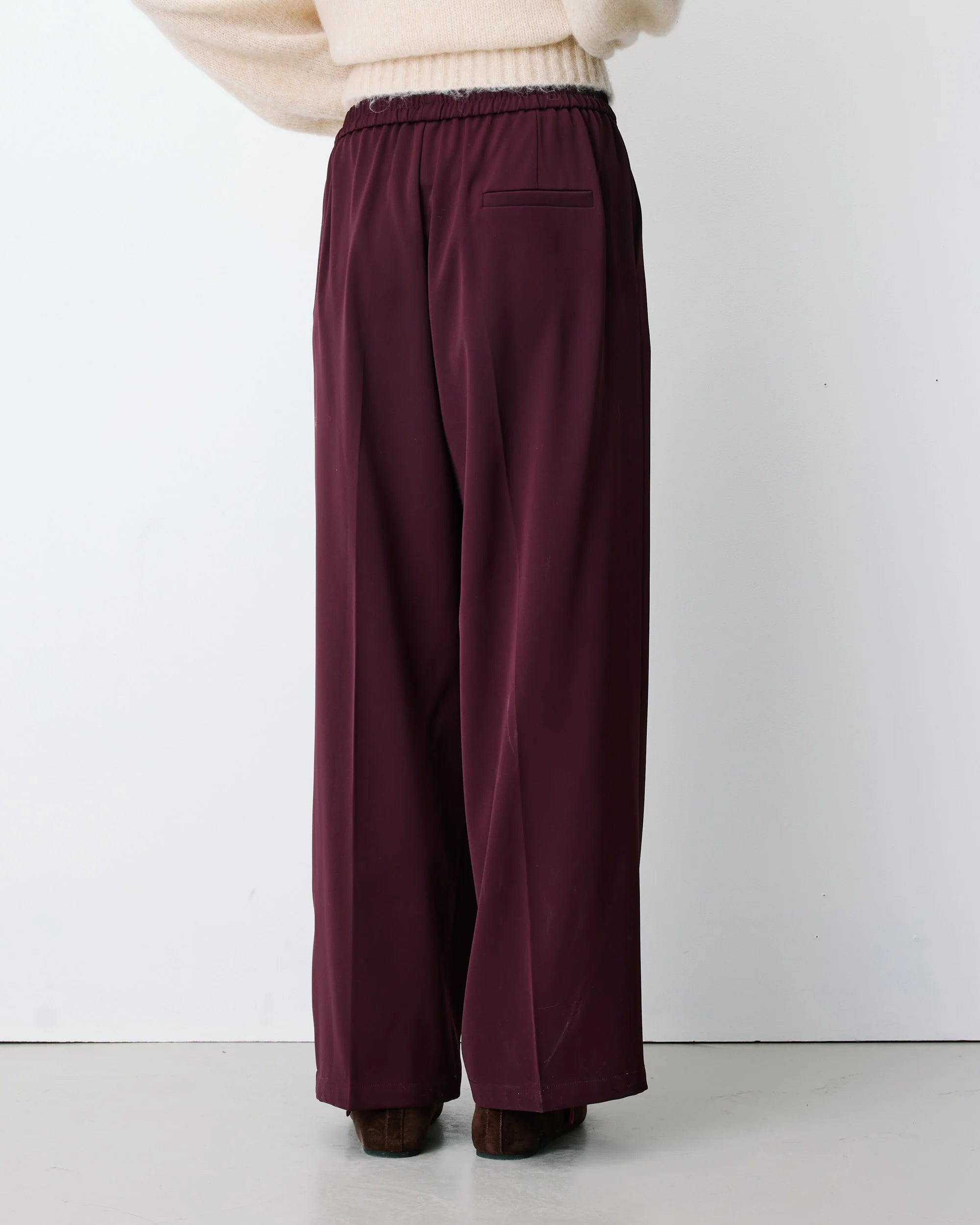 Hose "Noblesse" aubergine