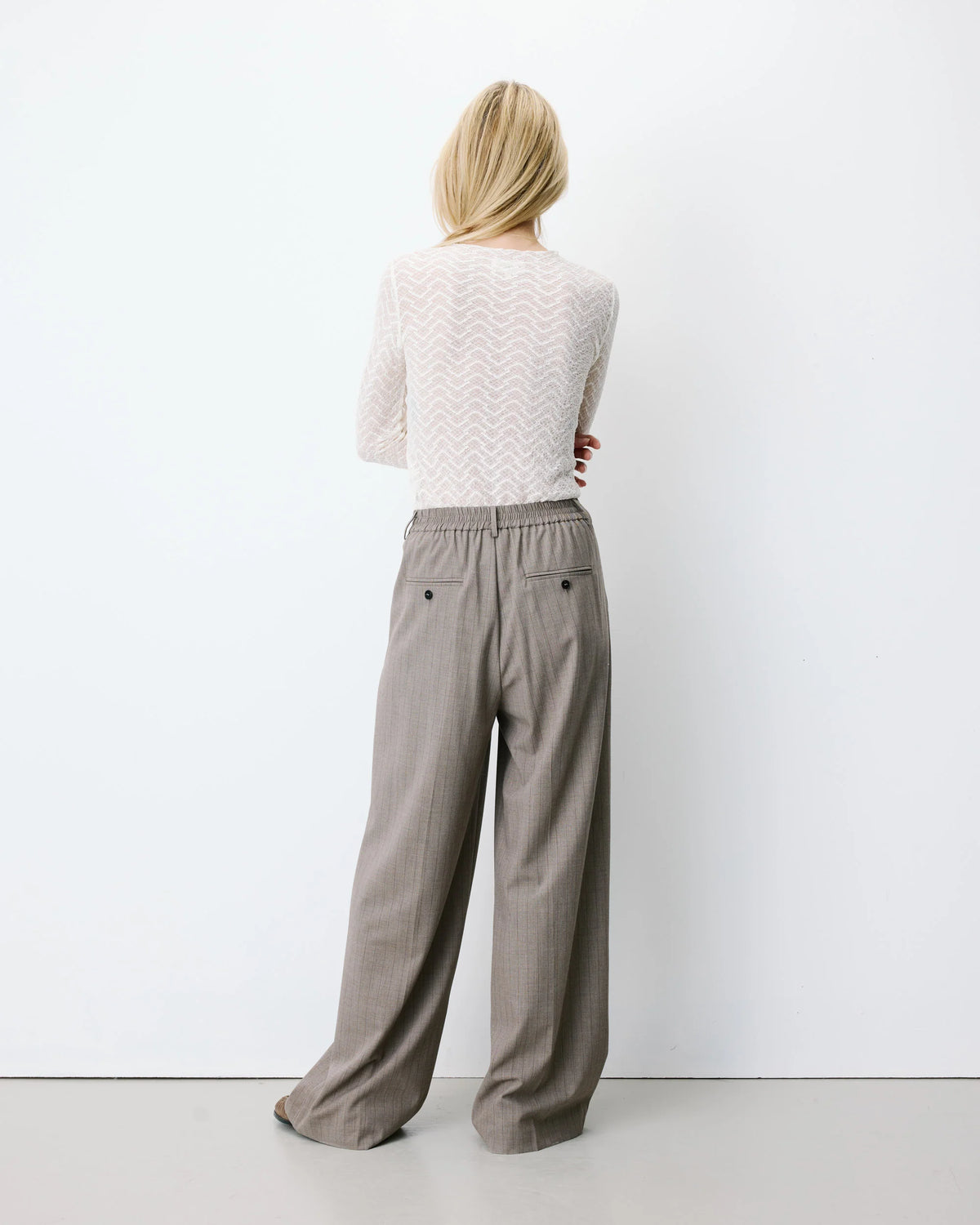 Hose "Ardoise" rayure