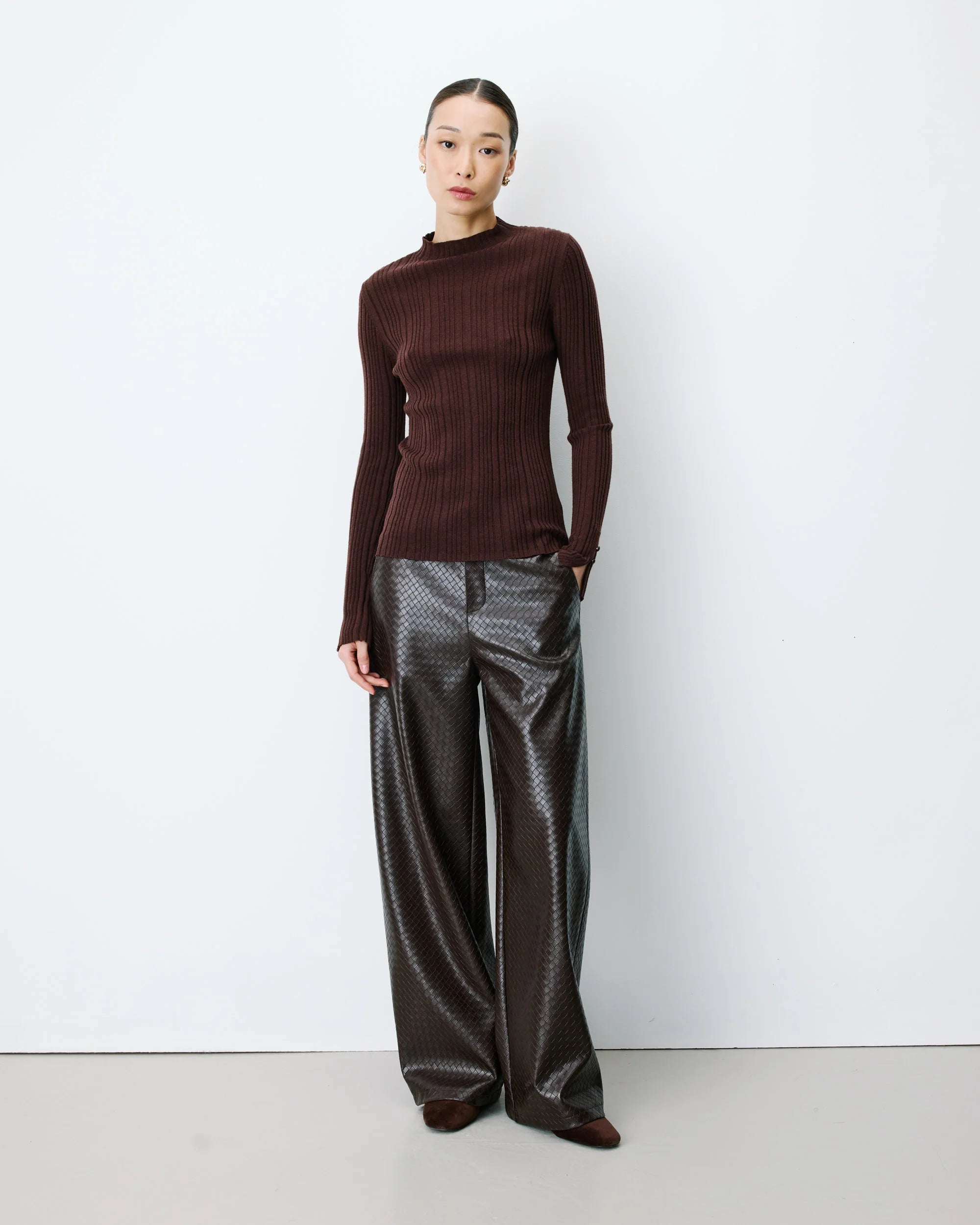 Pullover "Aloe" chocolate