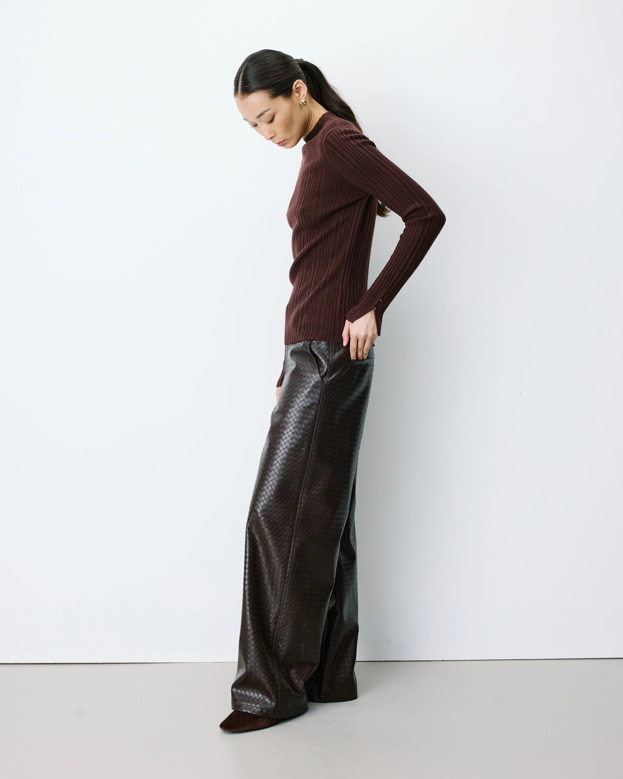 Pullover "Aloe" chocolate