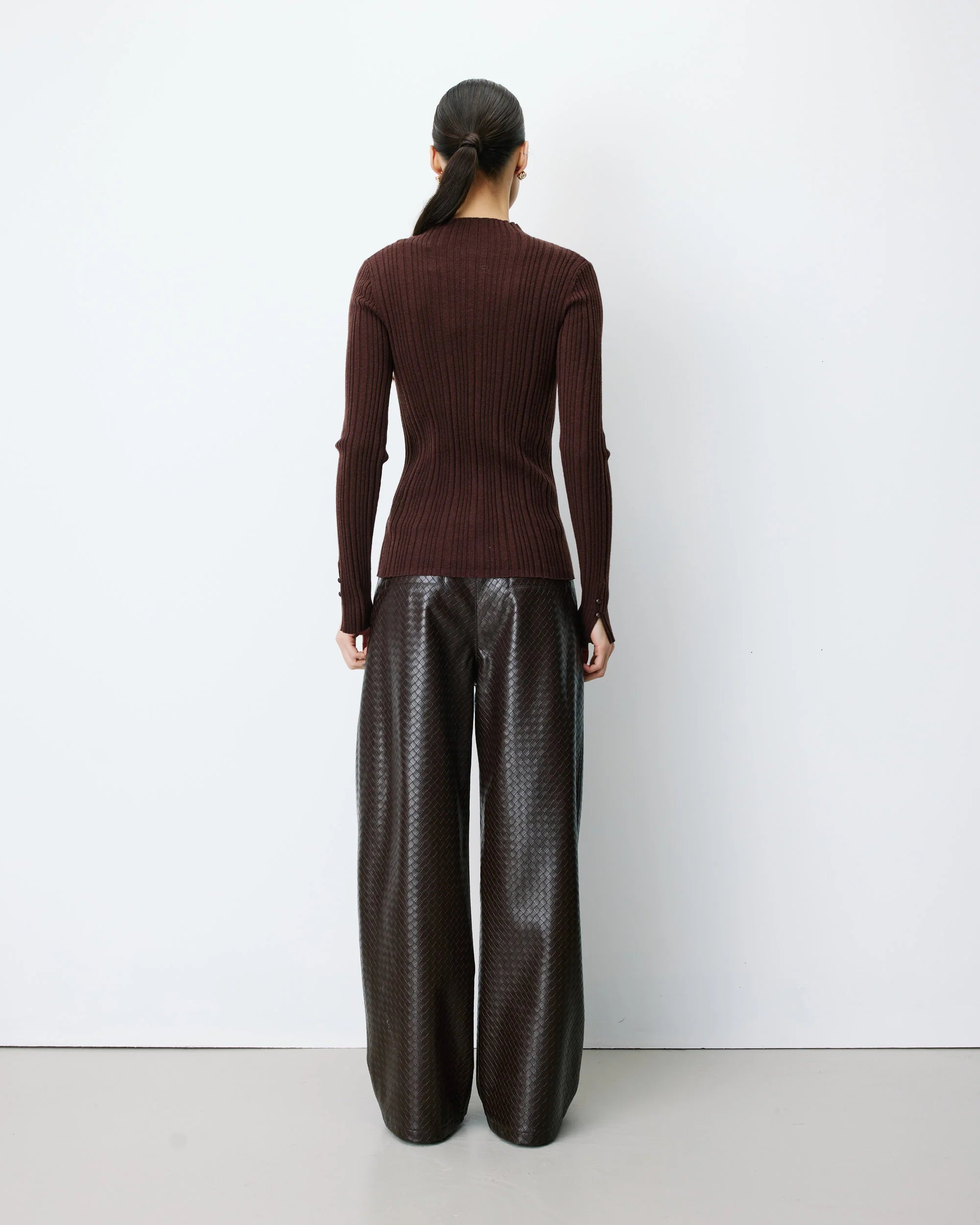 Pullover "Aloe" chocolate