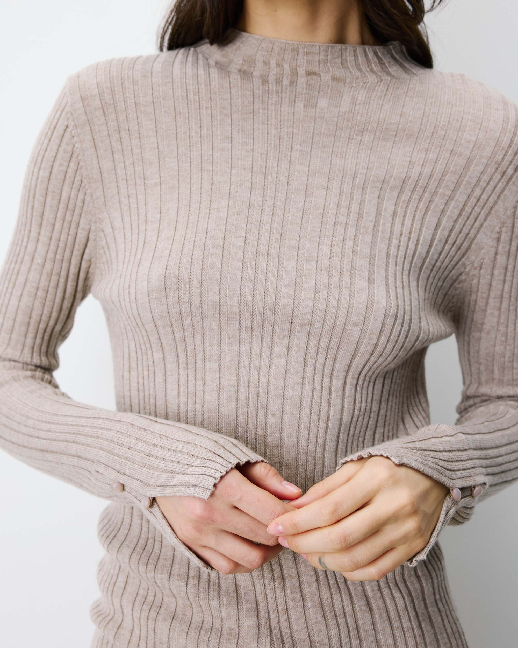 Pullover "Aloe" mocha