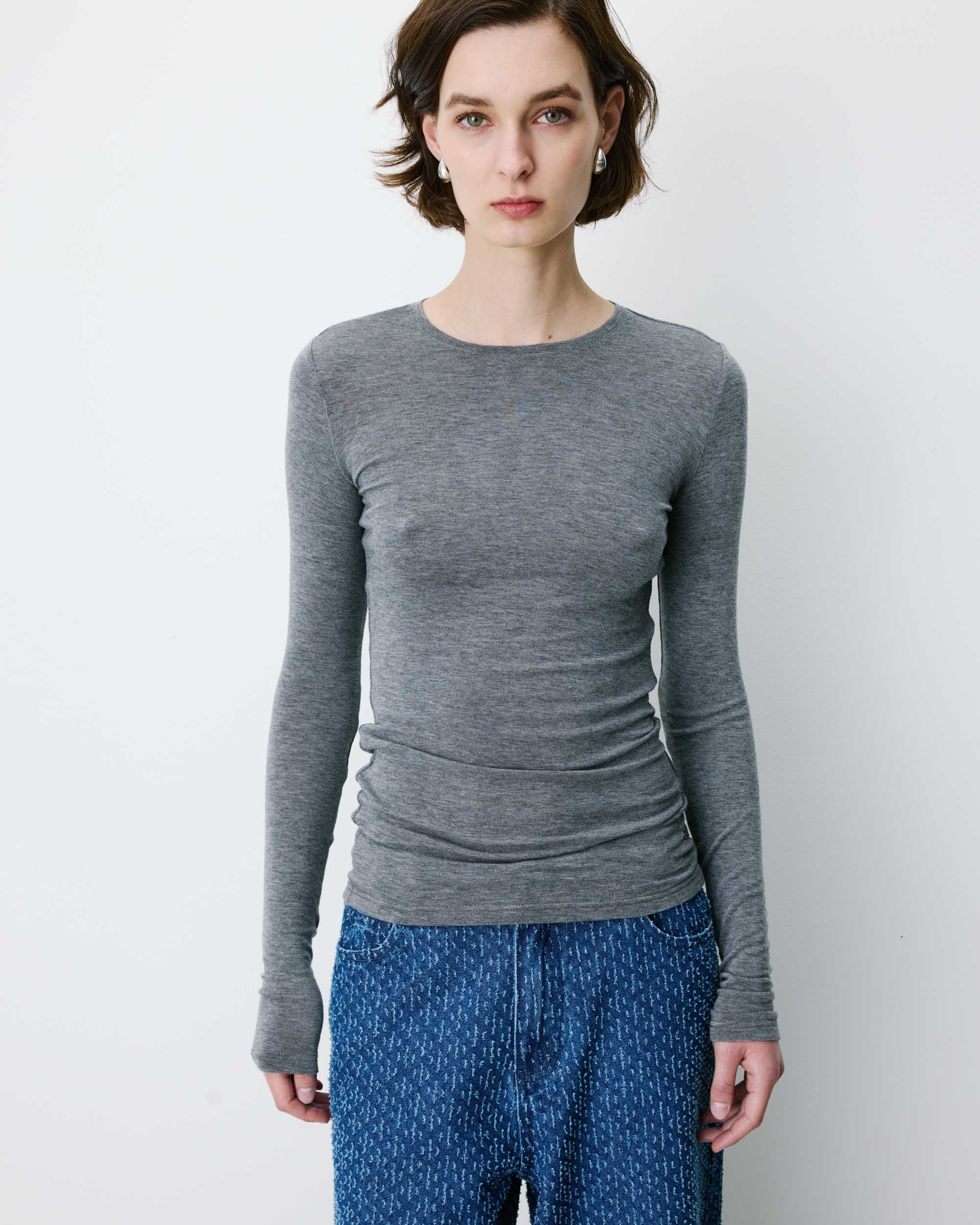Longsleeve "Alkias" grey