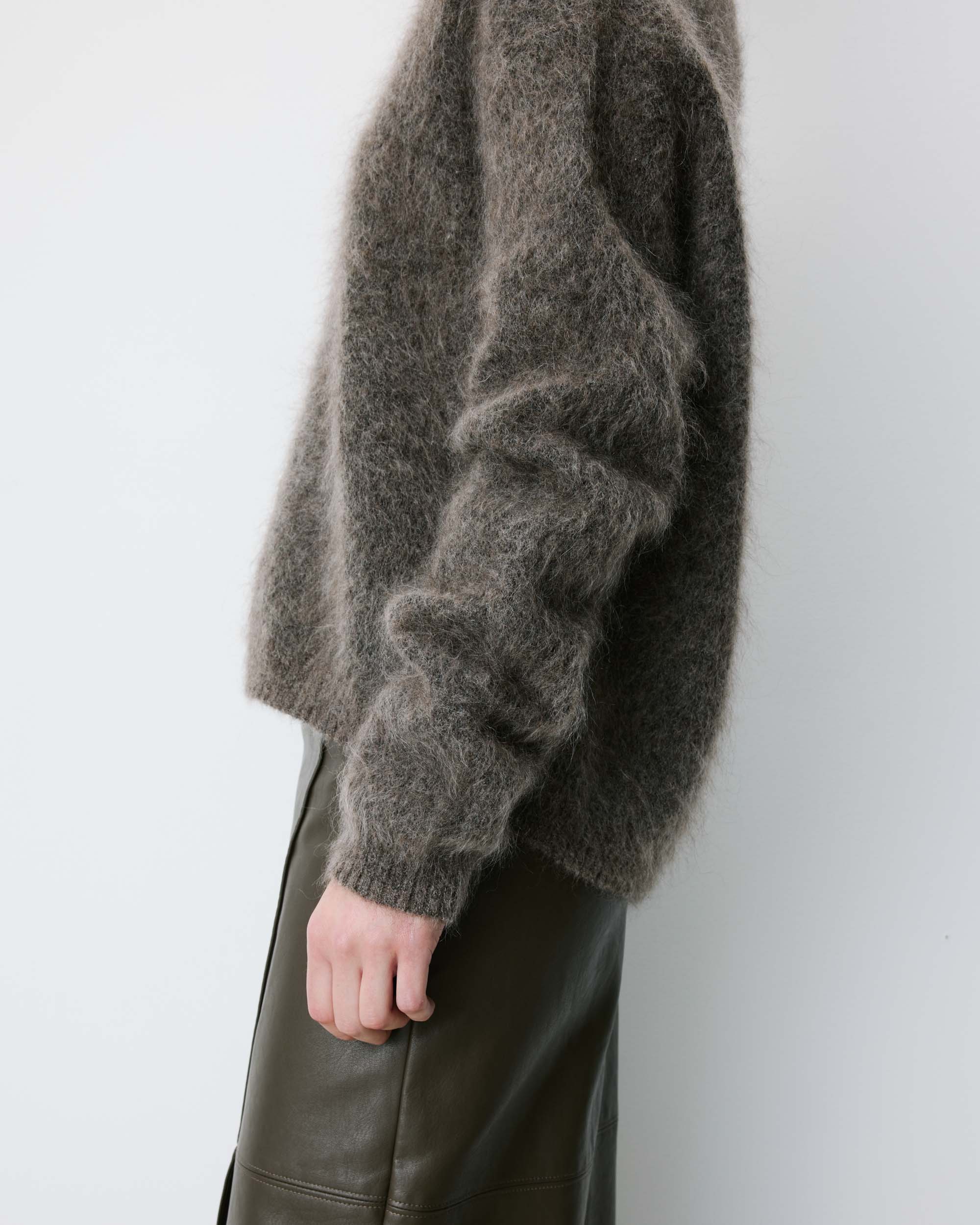 Pullover "Adorable" taupe