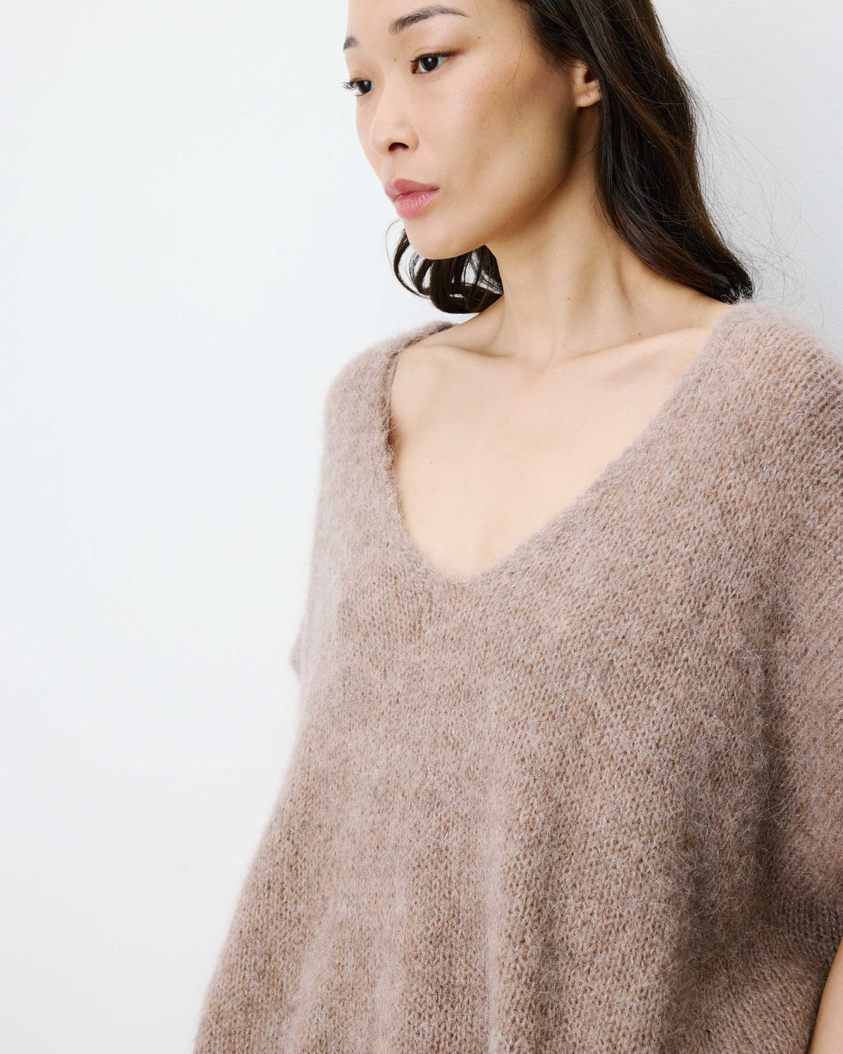 Oversize-Pullover "Atticus" mocha