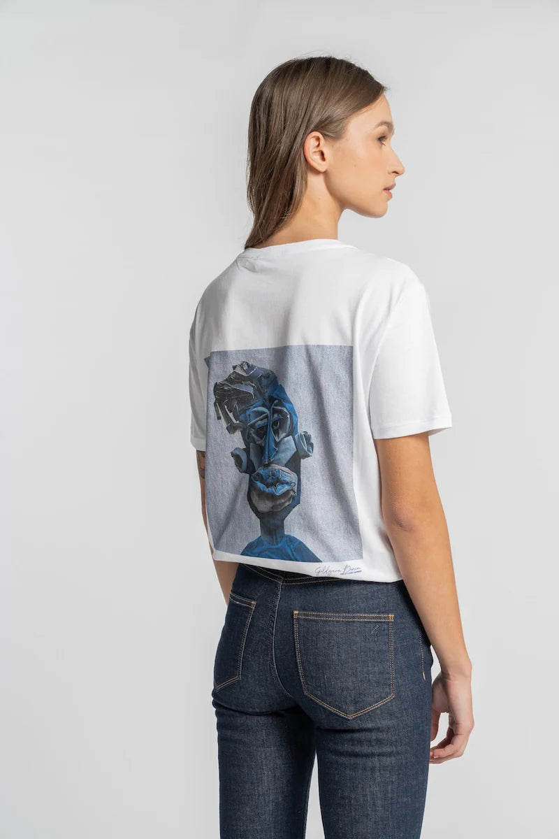 T-Shirt "The Denim Face"