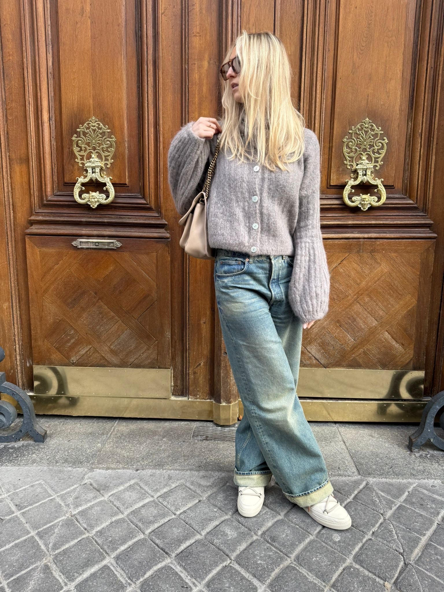 Cardigan "SovaDLL" taupe