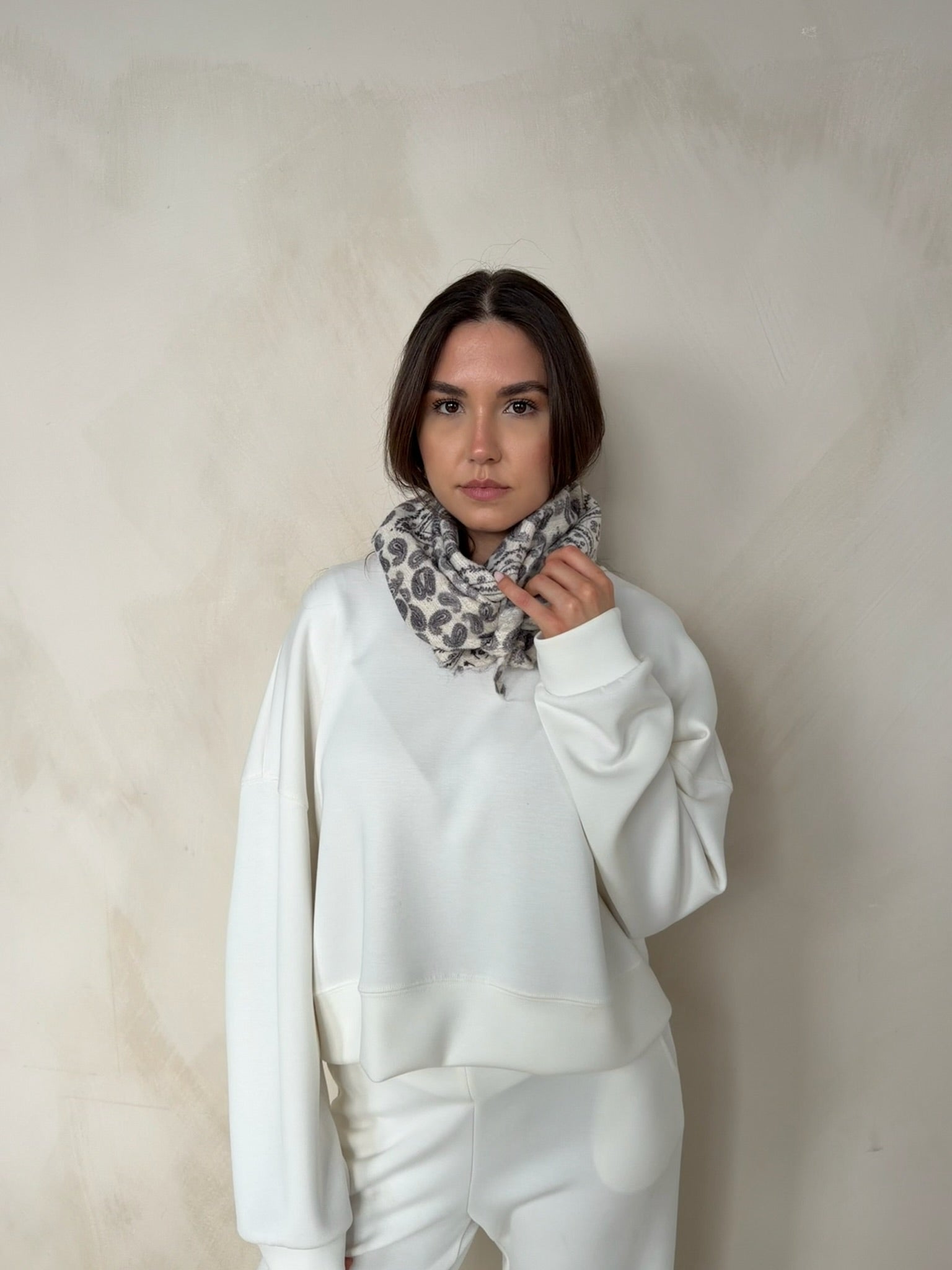 Paisley Dreieckstuch "LottaDLL" beige