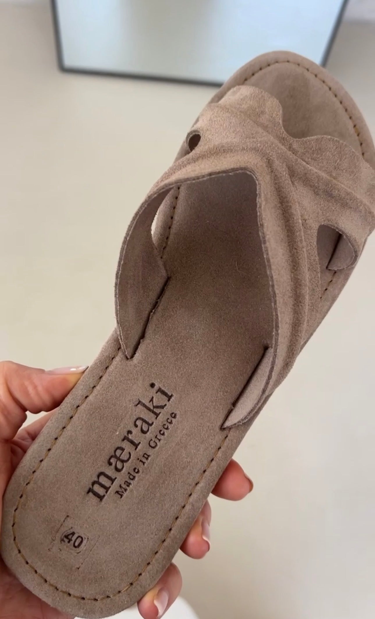 Sandale "Xenia Zare" Taupe - Dein Lieblingsladen Concept