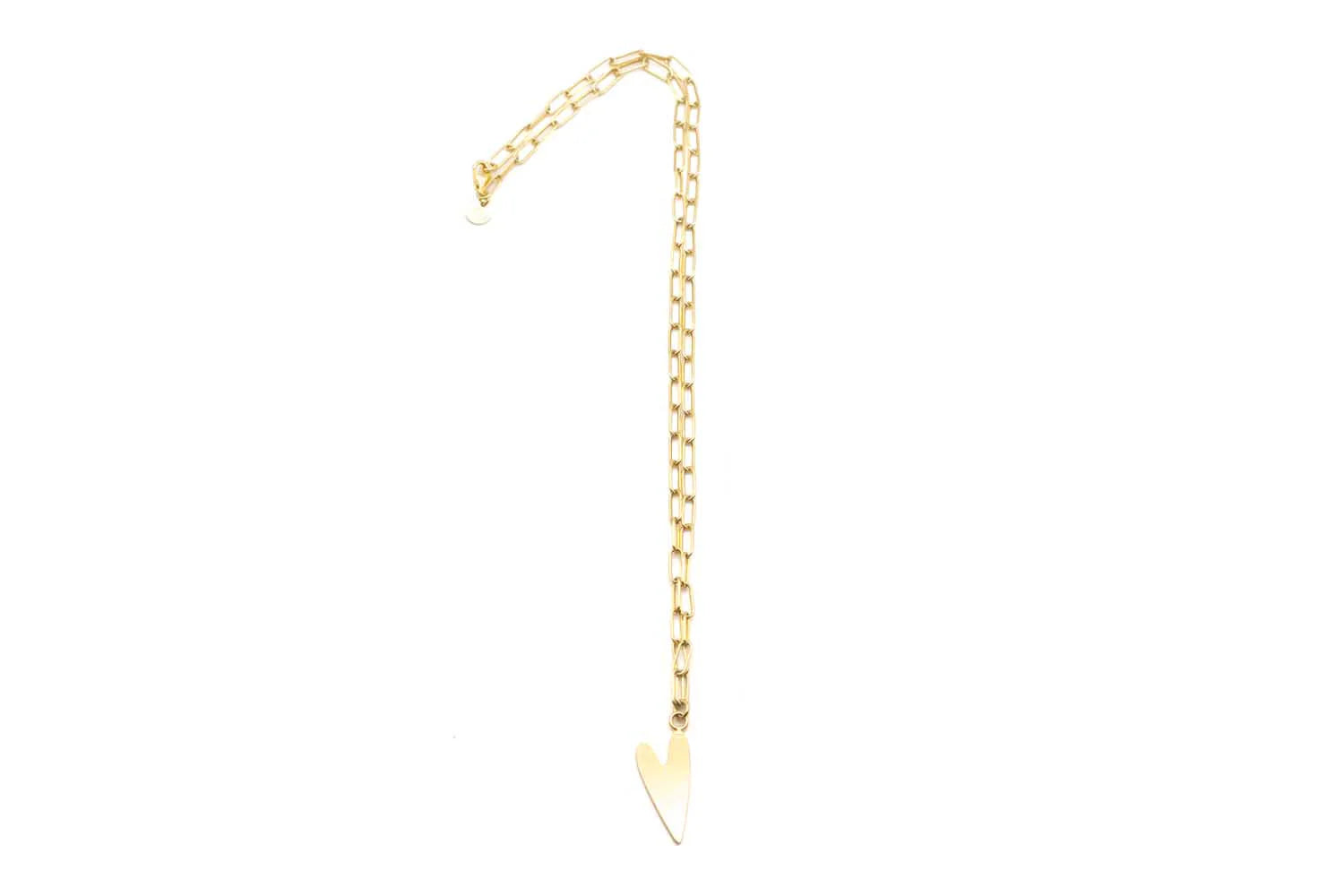 Kette "Fine Jewelry Paperclip Mini Heart"