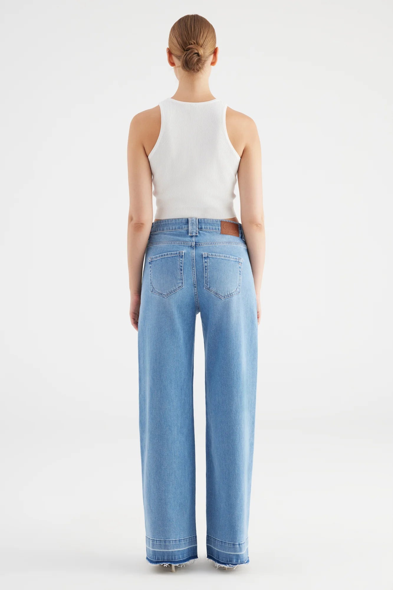 High Waist Jeans "Lulu Fancy Bottom"